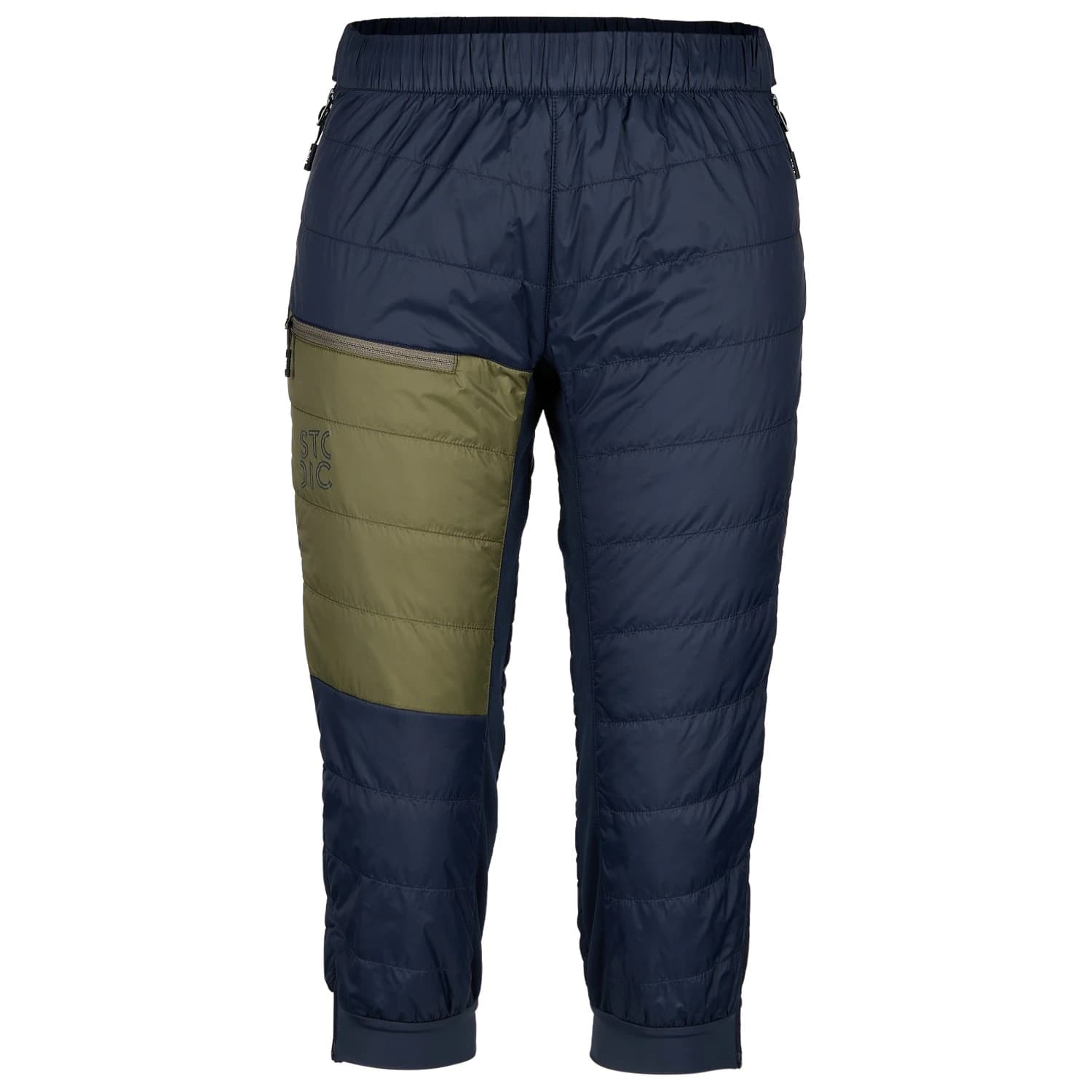 Синтетичен панталон Stoic MountainWool60 KilvoSt. II Padded 3/4 Pants Synthetic trousers - Dark Navy / Olive Green