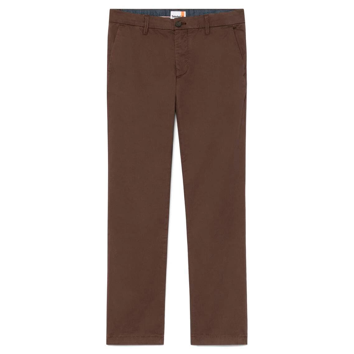 Мъжки ежедневен панталон Timberland Claremont Twill Chino Pant Casual trousers - Chocolate Brown