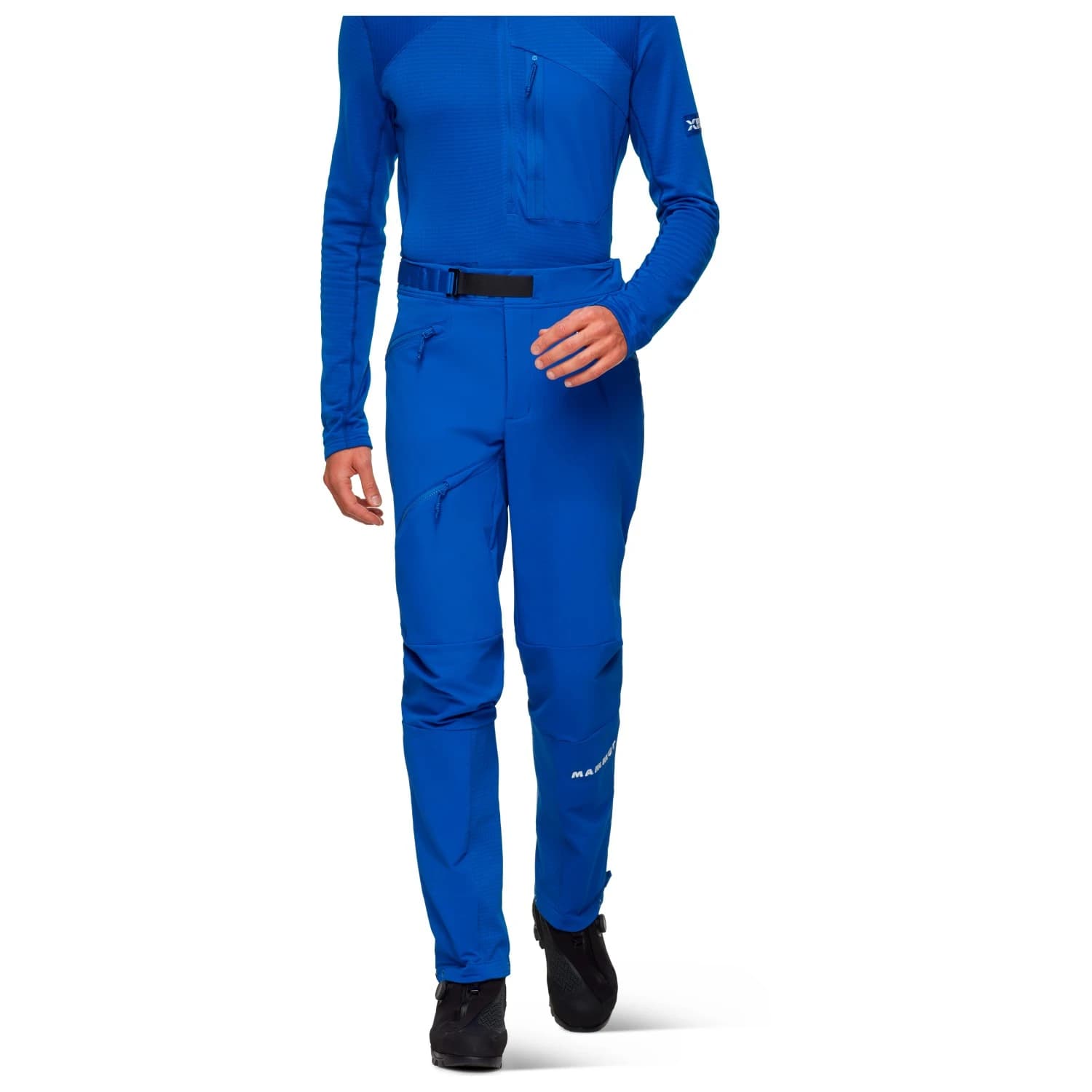 Мъжки алпийски панталон Mammut Eiger Nordwand Advanced Softshell Pants Mountaineering trousers - Eiger Blue