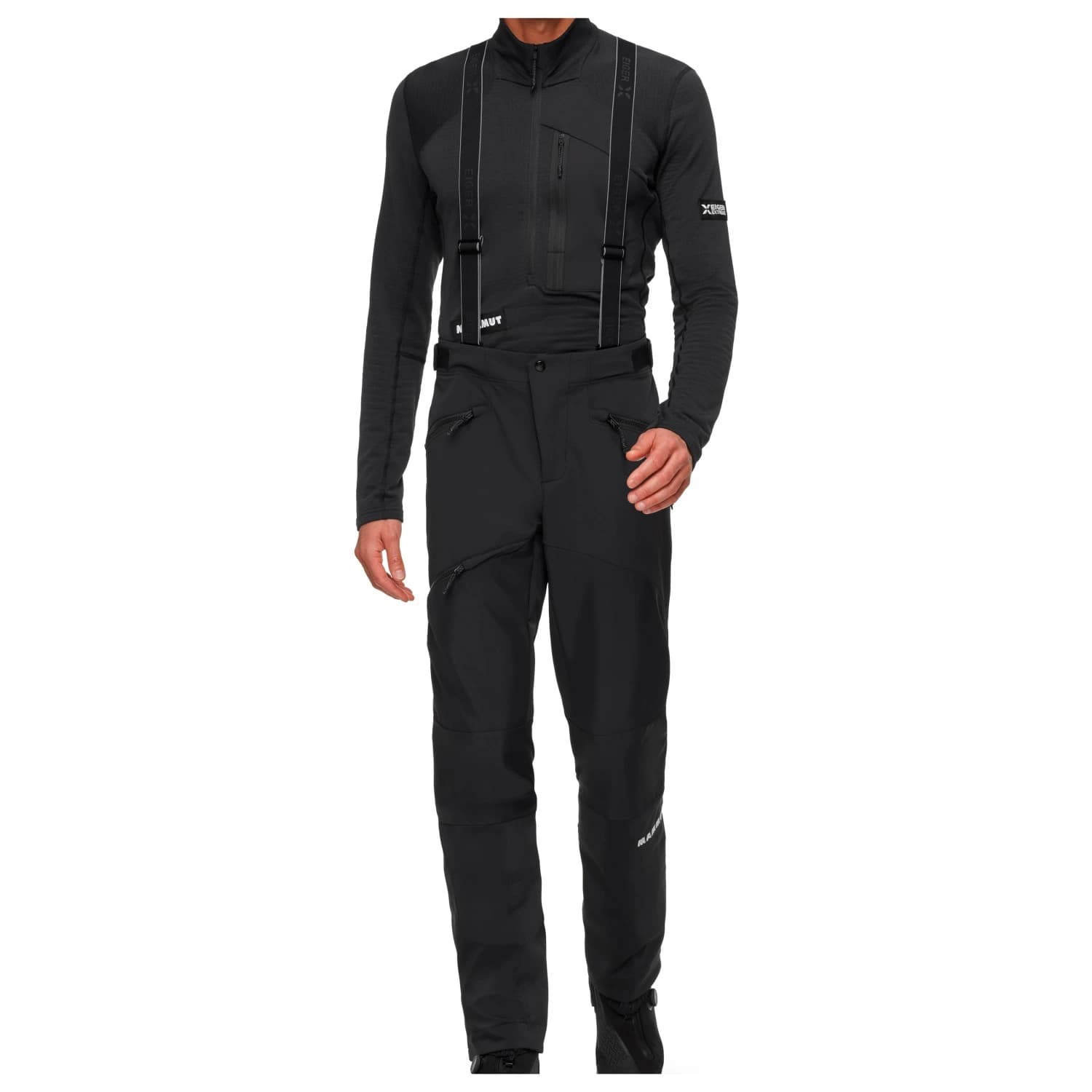 Мъжки алпийски панталон Mammut Eiger Nordwand Pro Softshell Pants Mountaineering trousers - Black