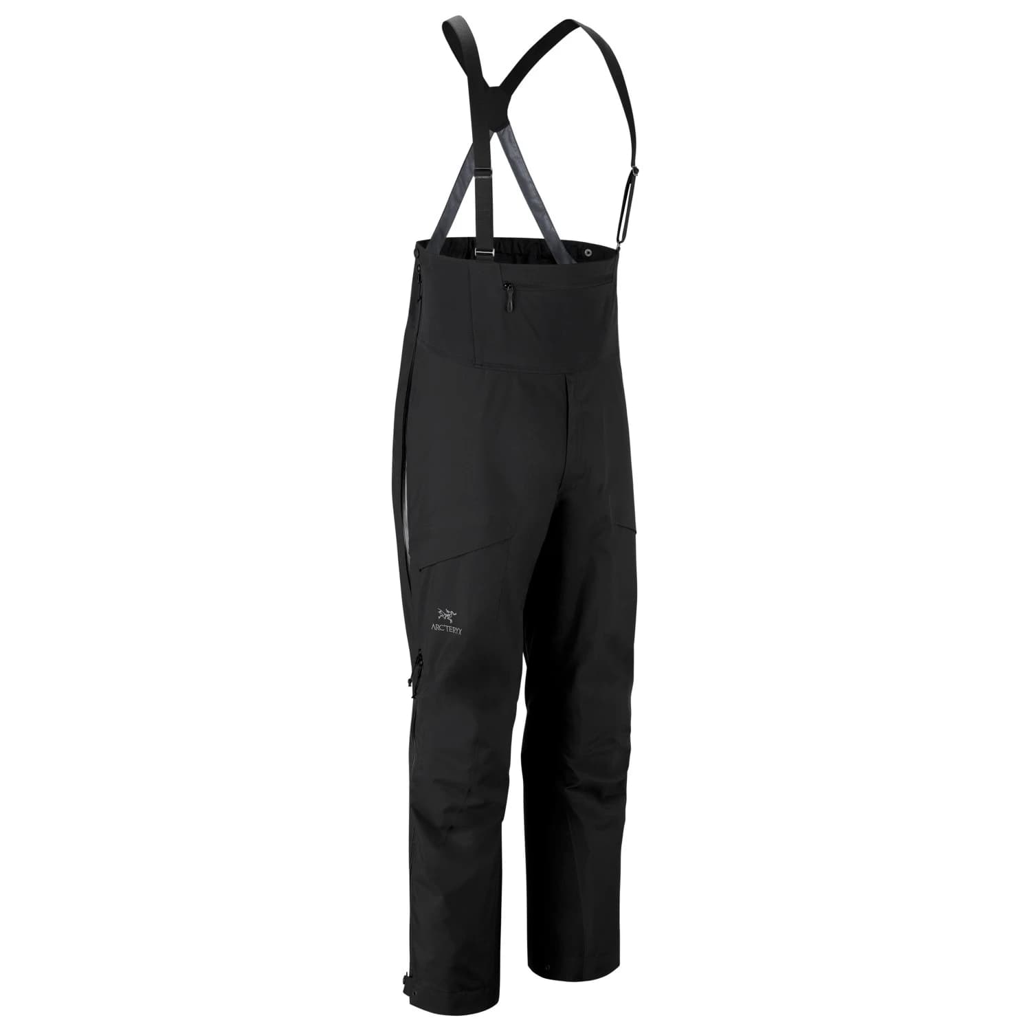 Мъжки водоустойчив панталон Arc'teryx Alpha SV Bib Hardshell trousers - Black