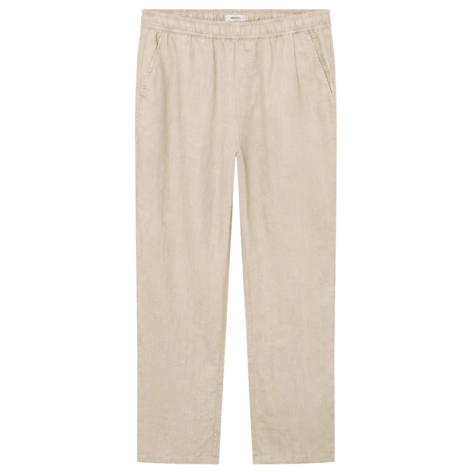 Мъжки ежедневен панталон Dedicated Pants Borrby Linen Casual trousers - Ecru