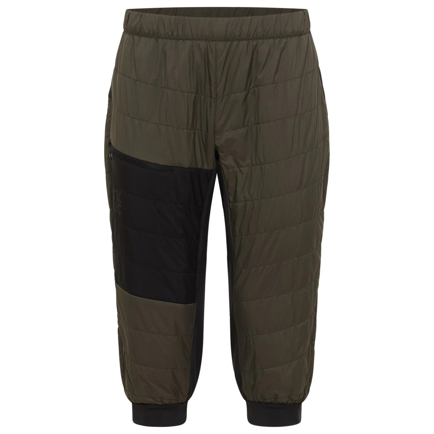 Зимен панталон Stoic MountainWool60 JokkmokkSt. Padded 3/4 Pants II Winter trousers - Dark Olive / Black