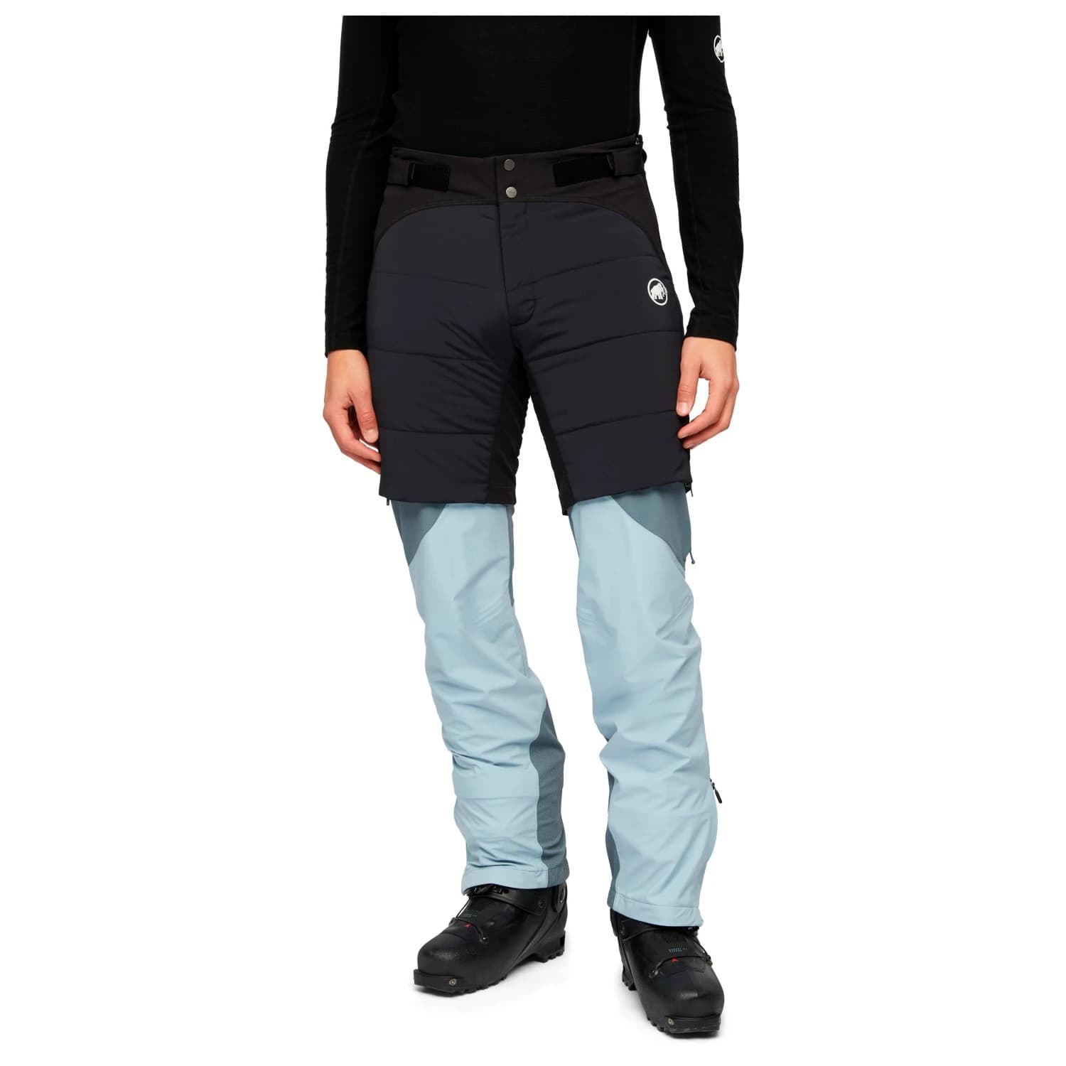Синтетичен панталон Mammut Aenergy Air IN Hybrid Shorts Synthetic trousers - Black