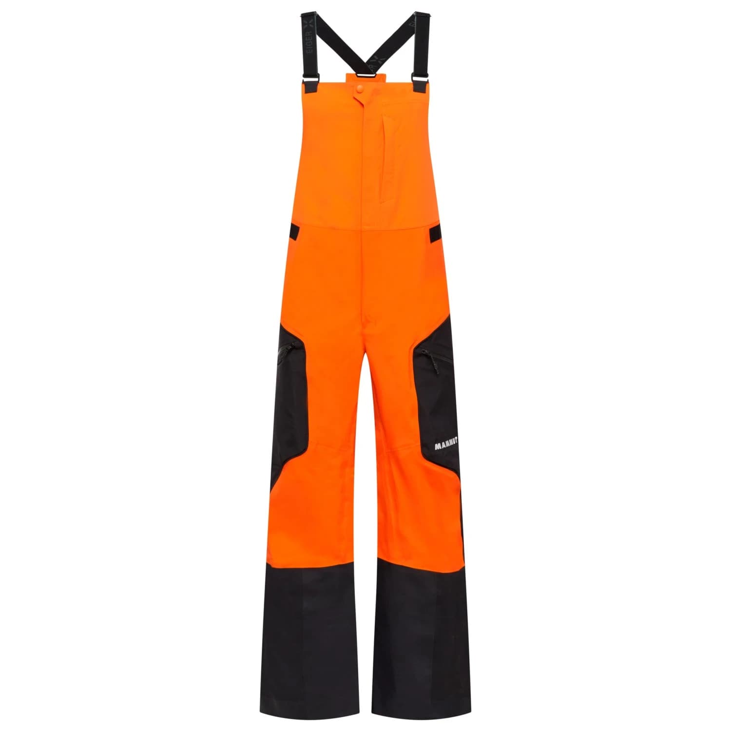 Панталон за ски-туринг Mammut Eiger Free Pro HS Bib Pants Ski touring trousers - Eiger Orange / Black