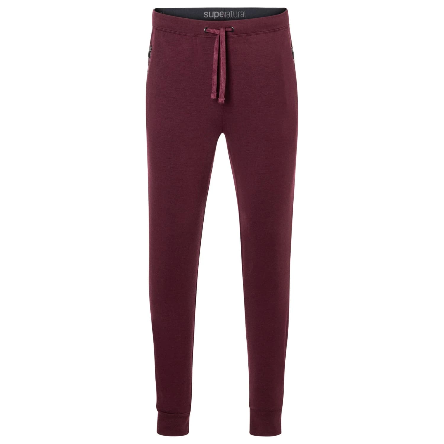 Мъжки анцунг долнище super.natural Everyday Sweatpants Tracksuit trousers - Wine Tasting