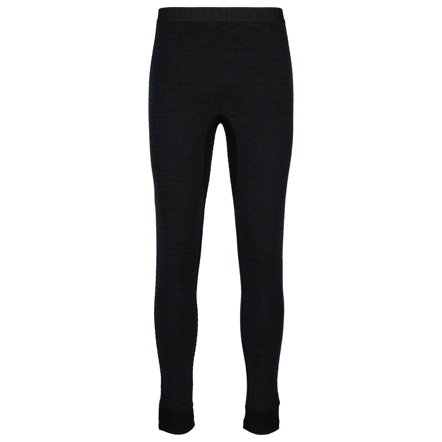 Мъжки анцунг долнище Stoic MerinoFleece260 FlenSt. Long Pants Merino underpants - Black / Black / Melange