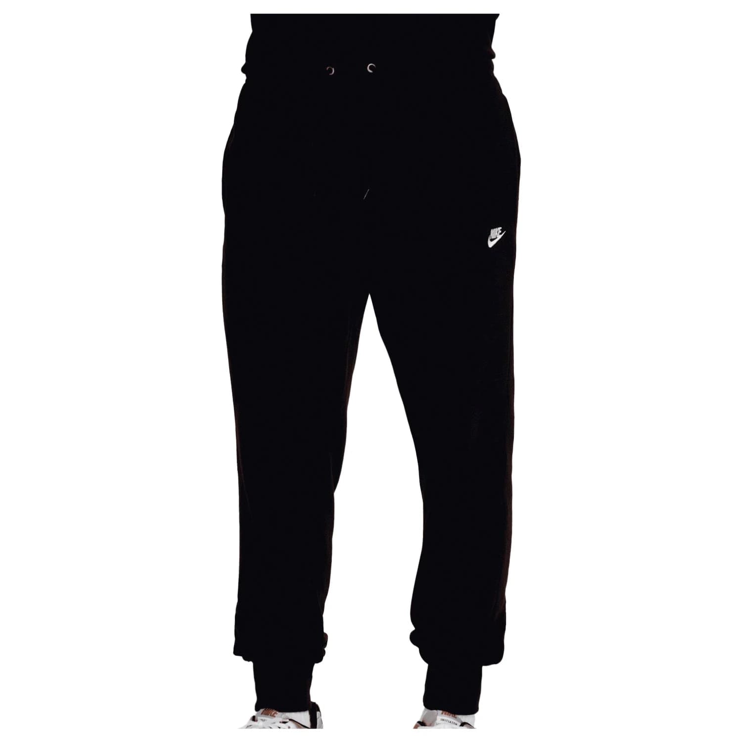 Анцунг долнище Nike Club French Terry Jogger Tracksuit trousers - Black / Black / White