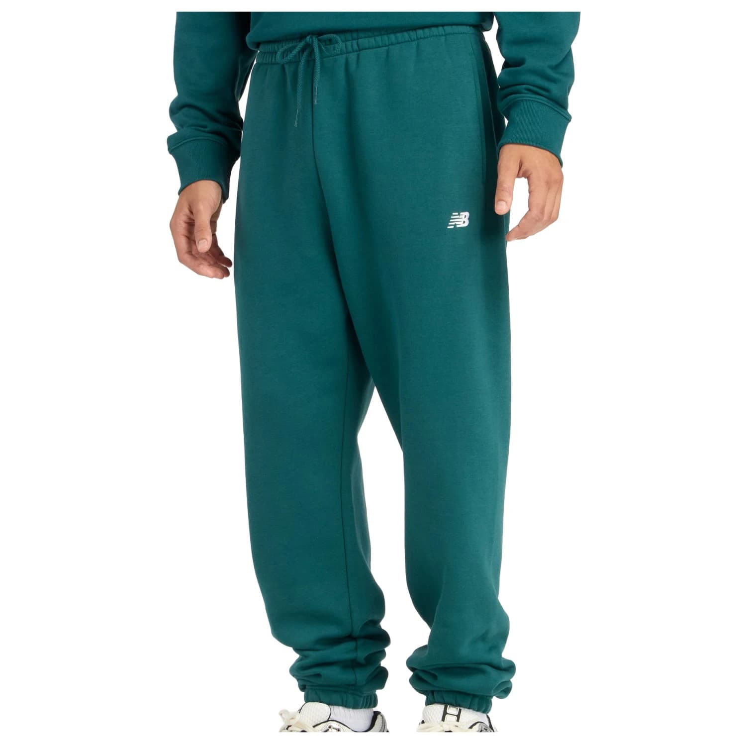 Мъжки анцунг долнище New balance Sport Essentials Fleece Jogger Tracksuit trousers - Medusa Green