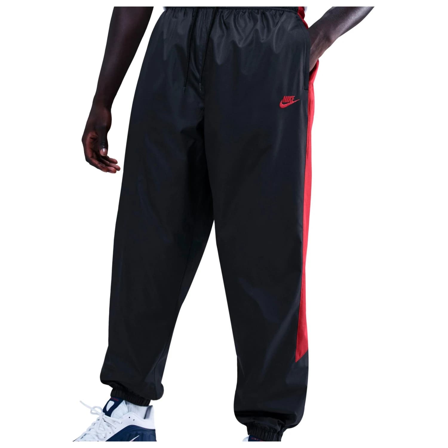 Мъжки анцунг долнище Nike Windrunner Pant Tracksuit trousers - Black / Team Crimson / Team Crimson