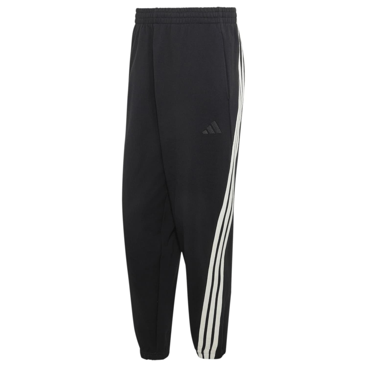 Мъжки анцунг долнище adidas Adidas Kit 3-Stripes Regular Cuffed Pant Tracksuit trousers - Black / Off White