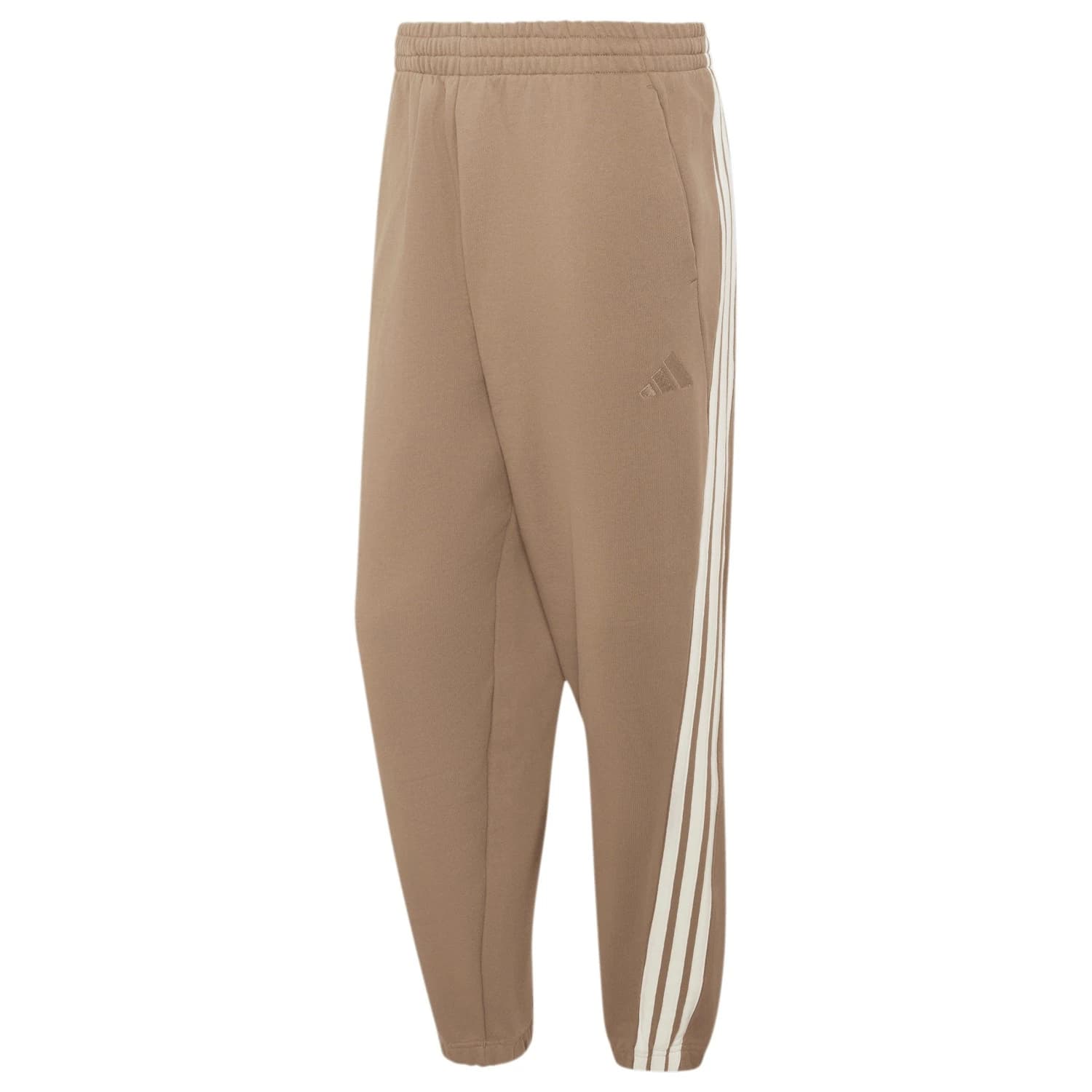 Мъжки анцунг долнище adidas Adidas Kit 3-Stripes Regular Cuffed Pant Tracksuit trousers - Khaki Six / Off White
