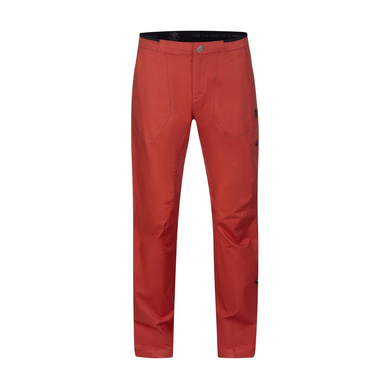 Мъжки панталон за катерене Rafiki Runout Climbing trousers - Chili Oil