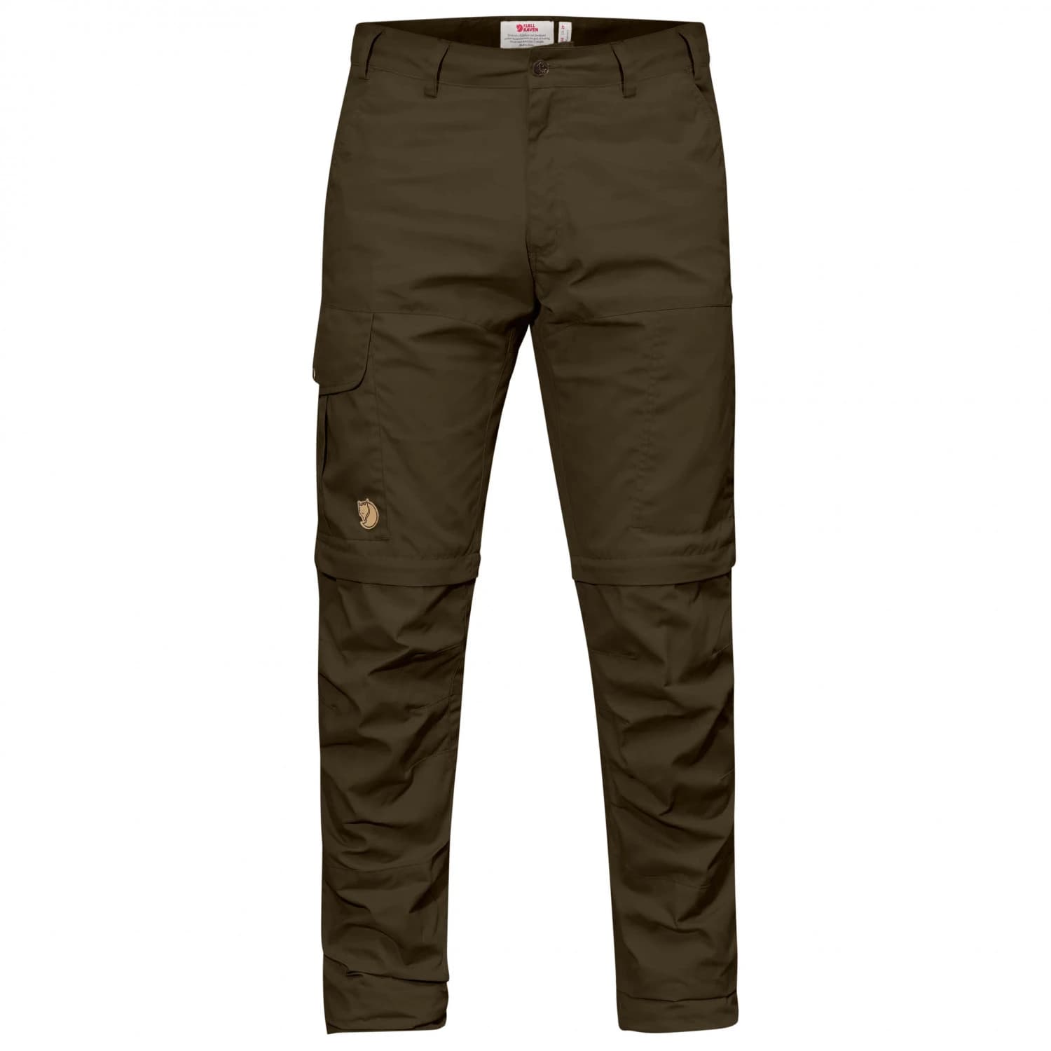 Мъжки панталон със свалящи крачоли Fjällräven Karl Pro Zip-Off Trousers Walking trousers - Dark Olive