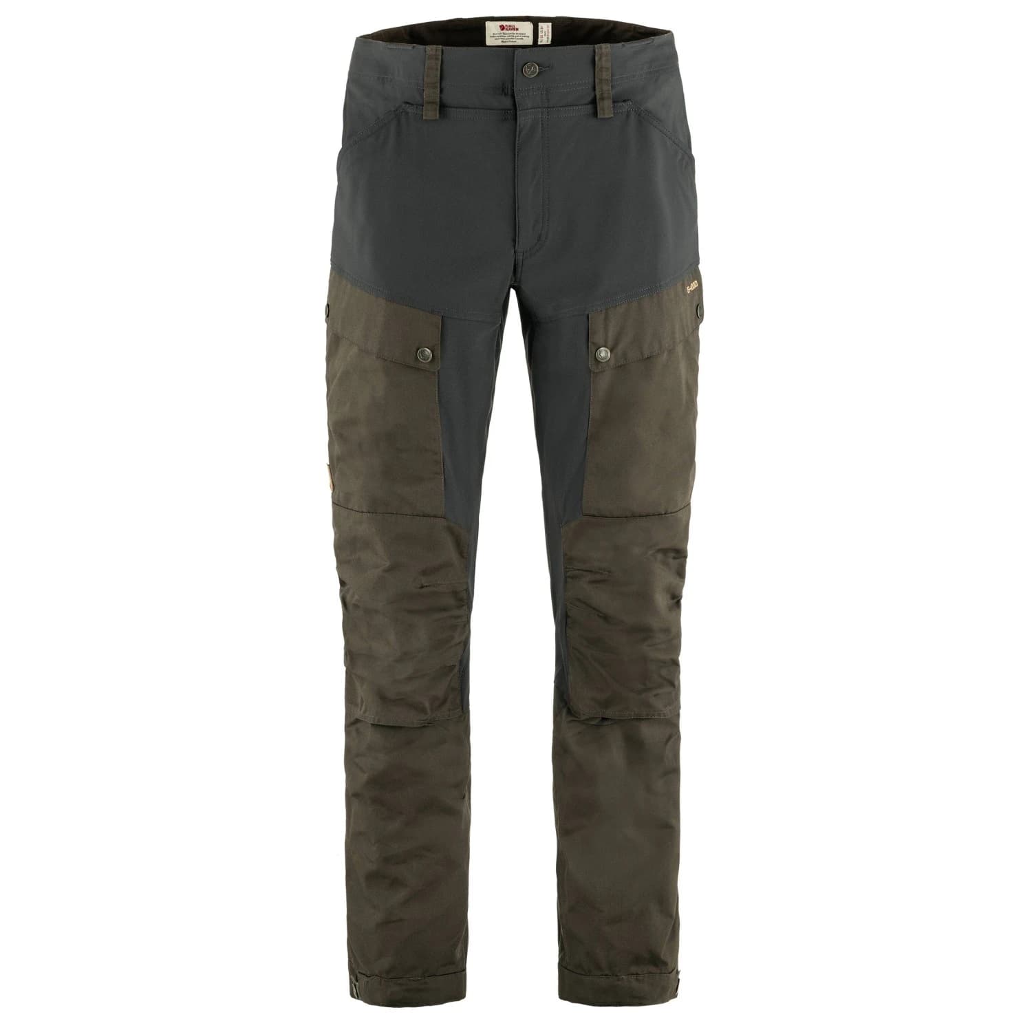 Мъжки туристически панталон Fjällräven Keb Trousers Walking trousers - Dark Olive / Dark Grey
