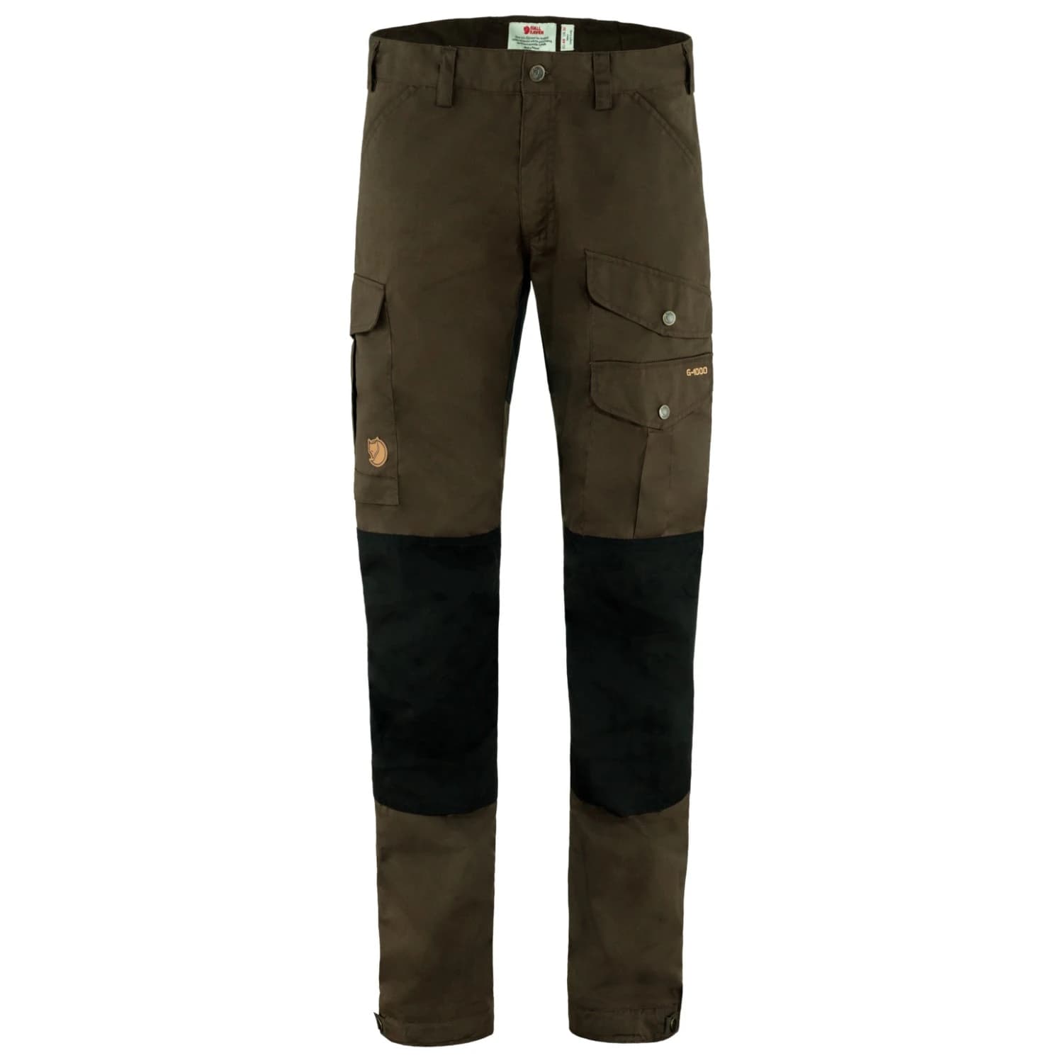Мъжки туристически панталон Fjällräven Vidda Pro Trousers Walking trousers - Dark Olive / Black