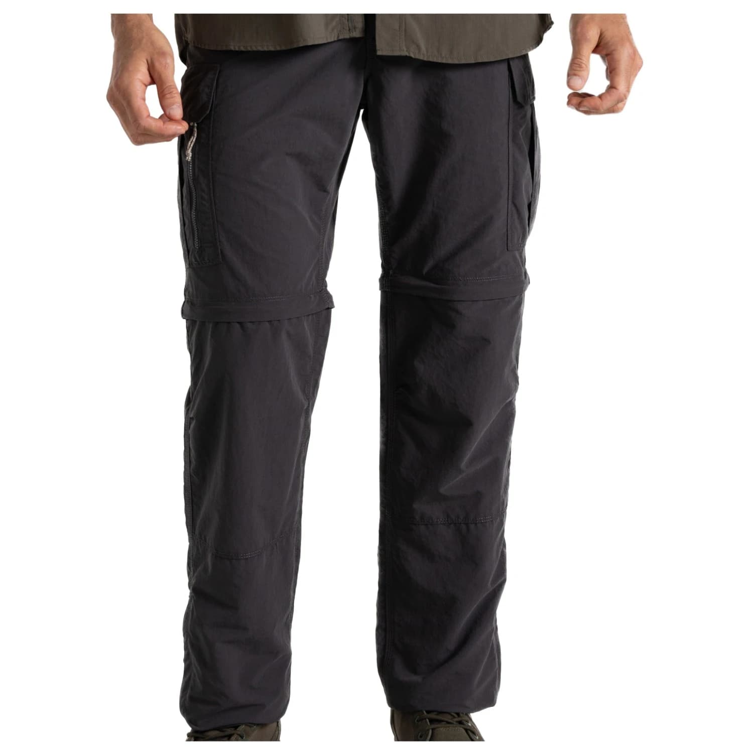 Мъжки панталон със свалящи крачоли Craghoppers Nosilife Convertible Cargo Trousers II Zip-off trousers - Black Pepper