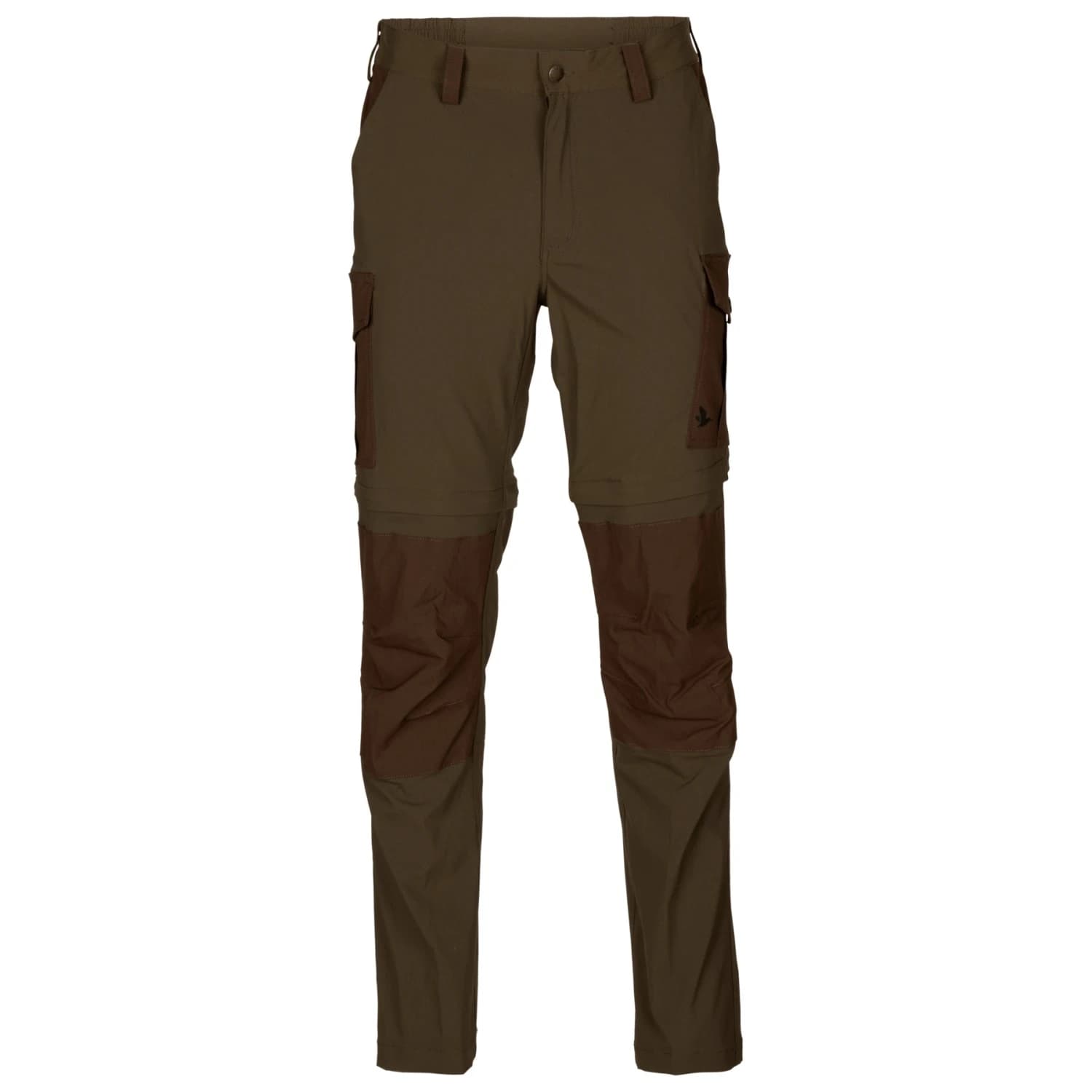 Мъжки панталон със свалящи крачоли Seeland Birch Zip-Off Trousers Walking trousers - Pine Green / Demitasse Brown