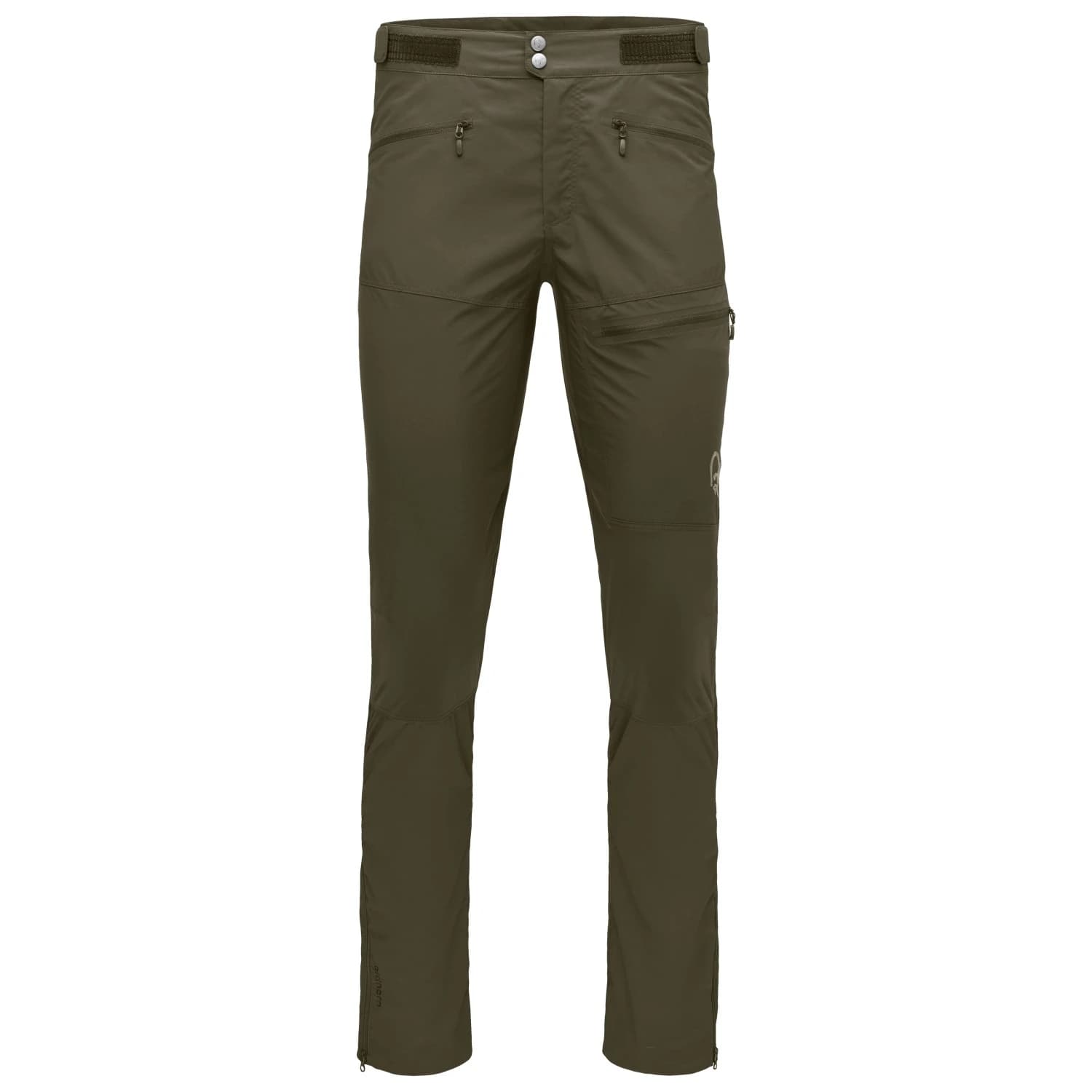 Мъжки туристически панталон Norrøna Femund Flex1 Lightweight Pants Walking trousers - Olive Night