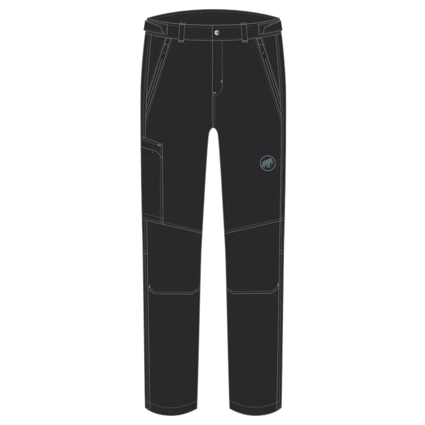 Мъжки туристически панталон Mammut Runbold IV Pants Walking trousers - Black