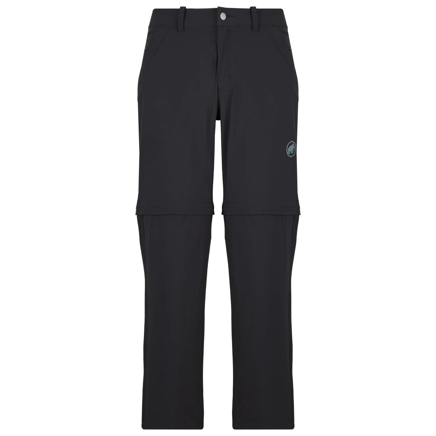 Мъжки панталон със свалящи крачоли Mammut Hiking V Zip Off Pants Zip-off trousers - Black