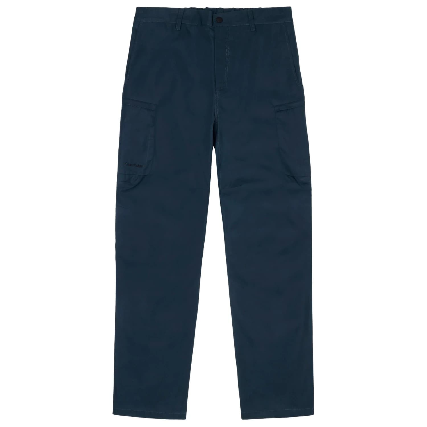 Мъжки туристически панталон KnowledgeCotton Apparel Vent Canvas 200 Classic Pants Walking trousers - Total Eclipse