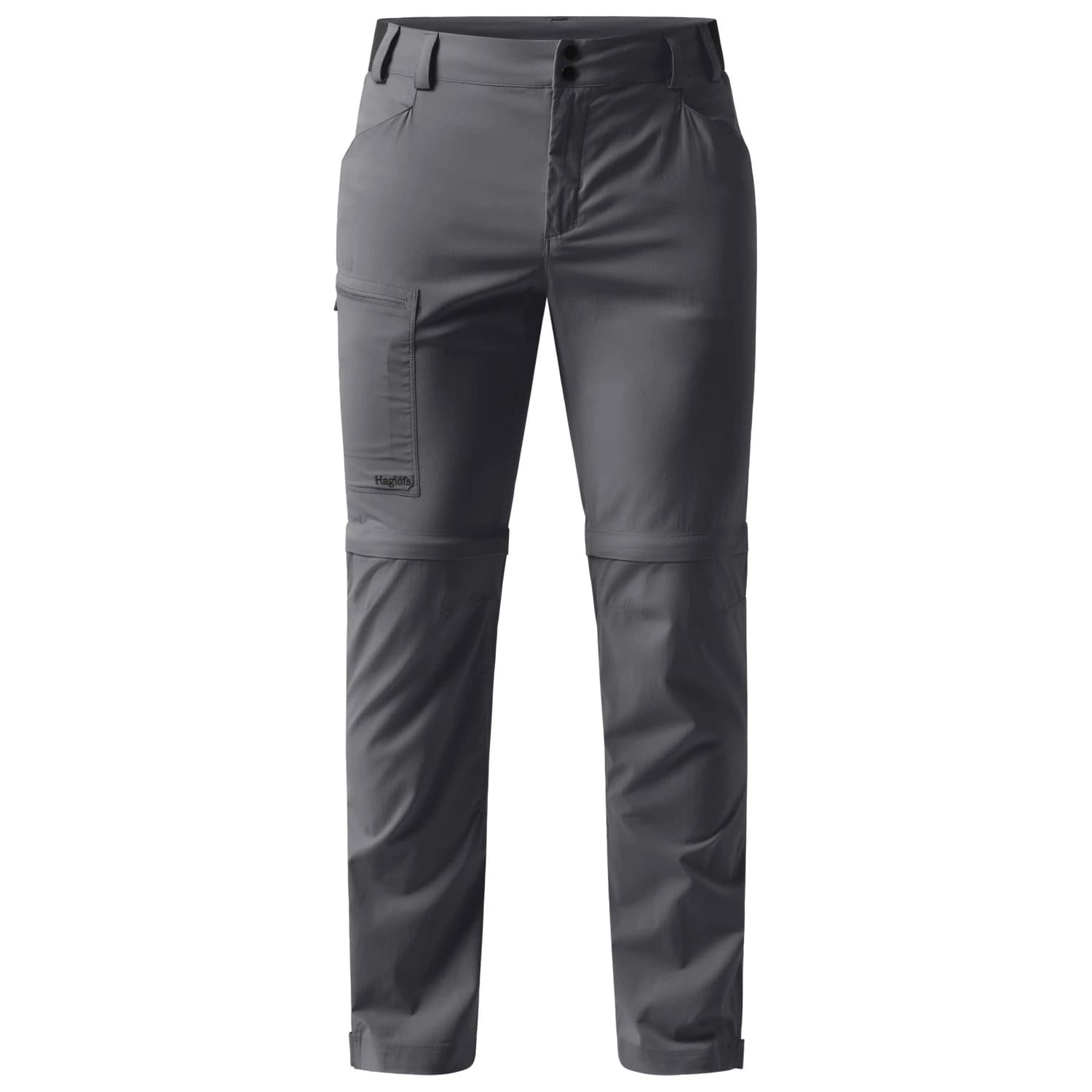 Мъжки панталон със свалящи крачоли Haglöfs Lite Standard Zip-Off II Pant Zip-off trousers - Magnetite