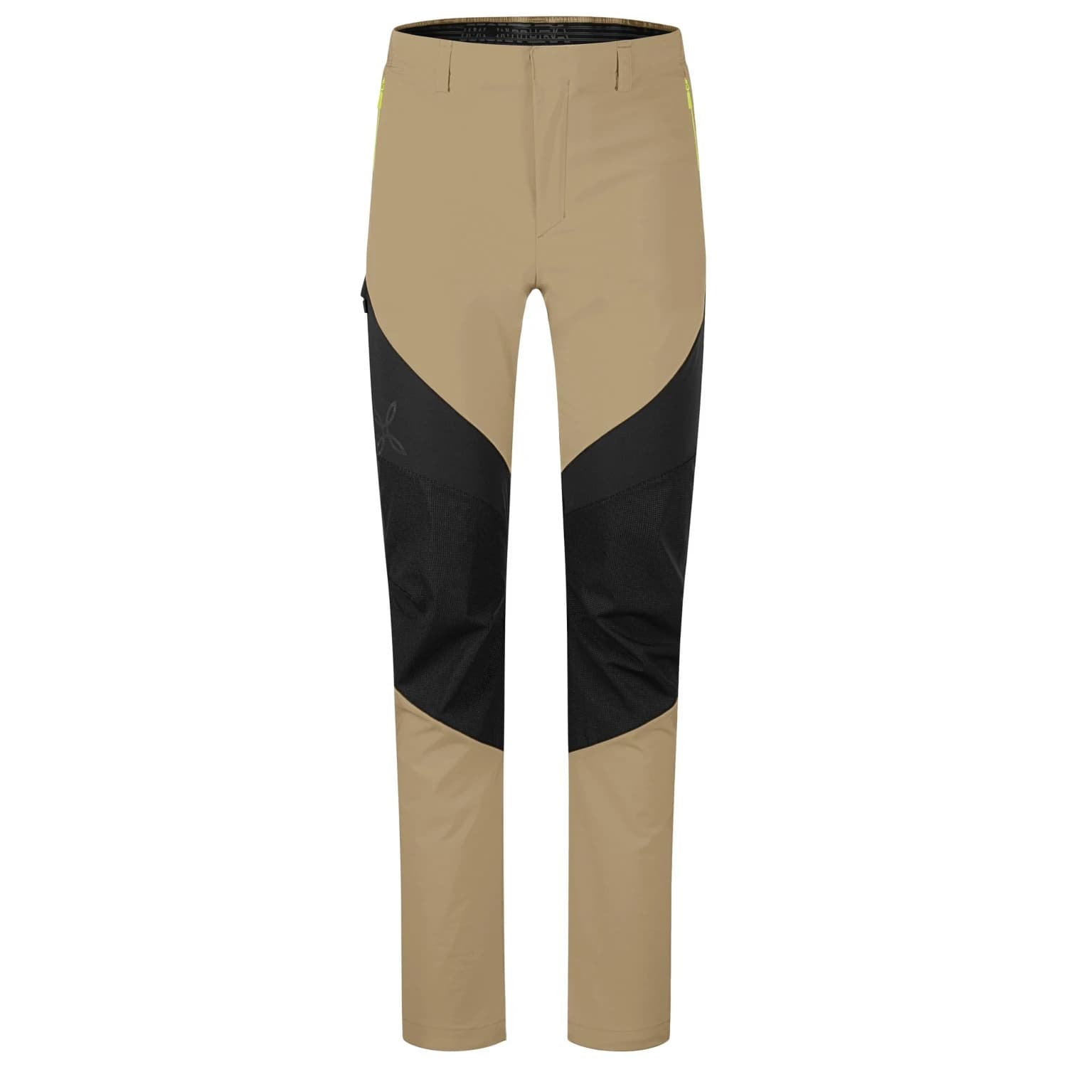 Туристически панталон Montura Spitze Evo 5 cm Pants Climbing trousers - Desert Beige / Sunny Lime