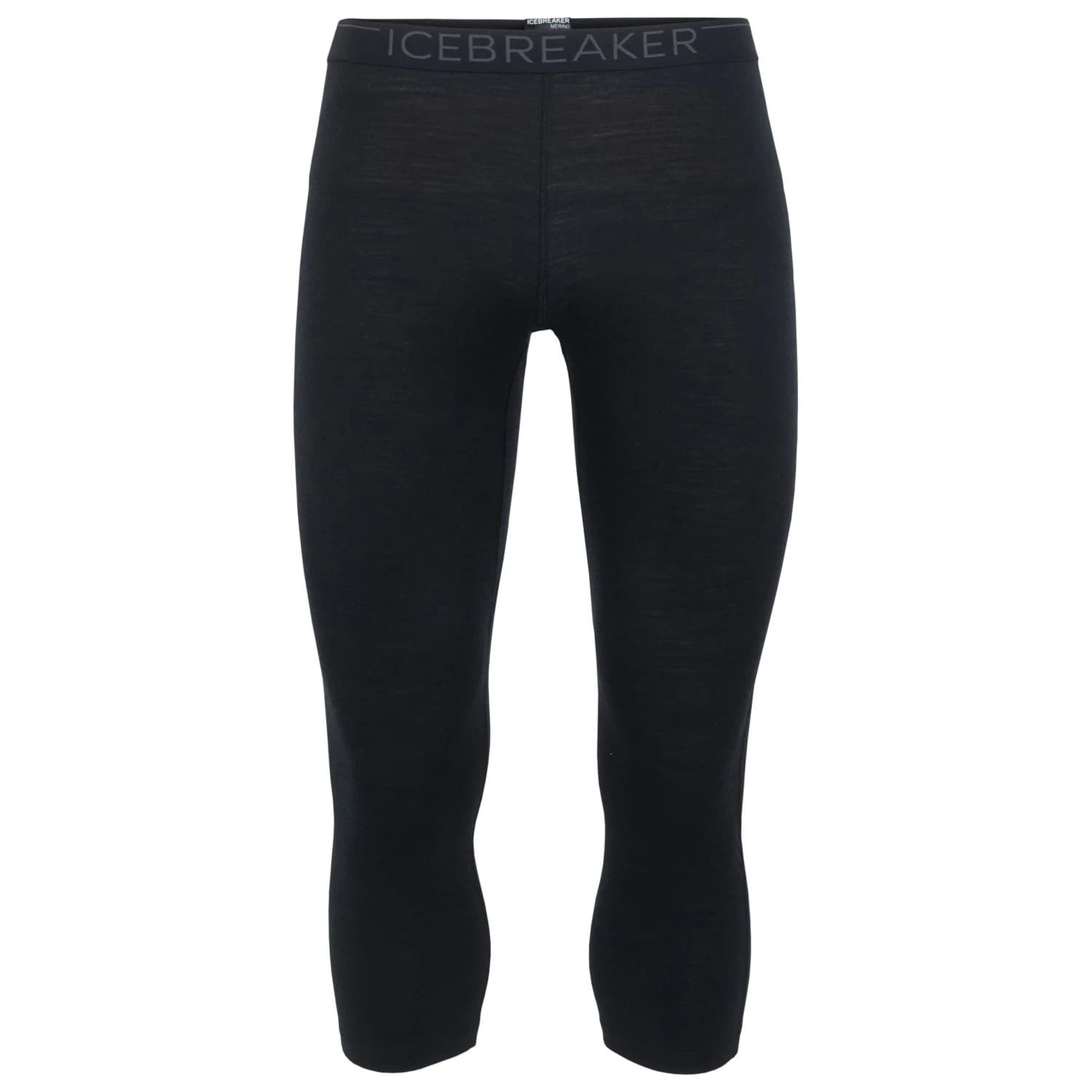 Мъжко мериносово термобельо Icebreaker 200 Oasis Legless Long john - Black