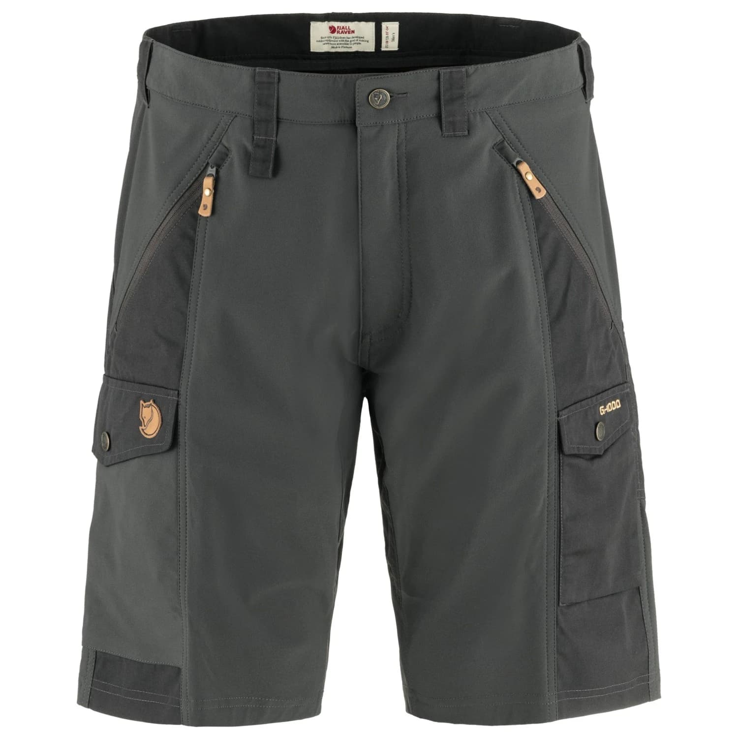 Мъжки къси панталони Fjällräven Abisko Shorts - Dark Grey