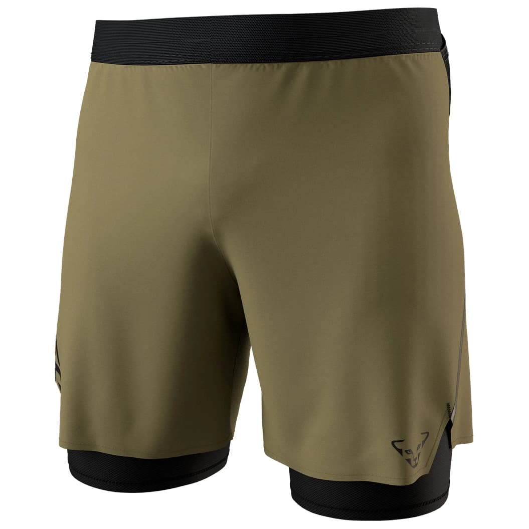 Мъжки шорти за бягане Dynafit Alpine Pro 2/1 Shorts Running shorts - Military Green / 0910