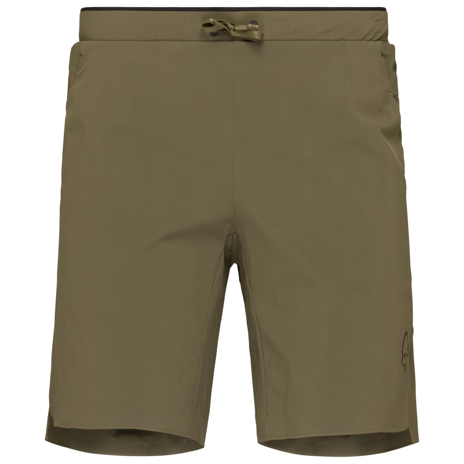 Мъжки шорти за бягане Norrøna Senja Flex1 Shorts Running shorts - Olive Night