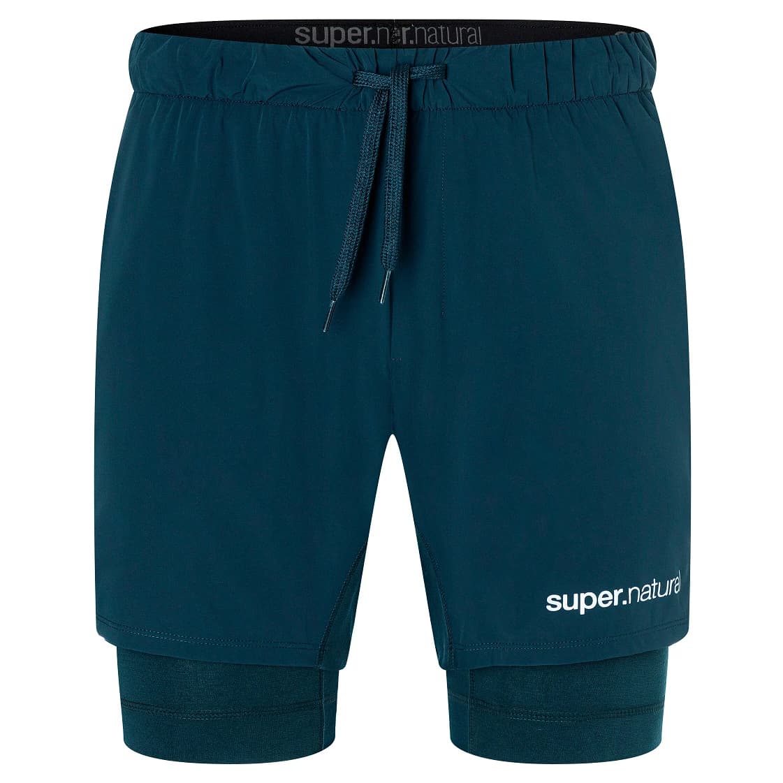 Мъжки къси панталони Super.natural Double Layer Shorts - Blueberry