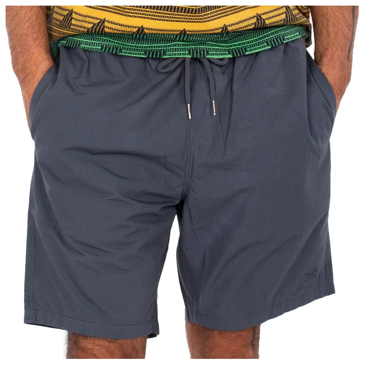 Мъжки къси панталони Iriedaily City Relax Short Shorts - Dark Steel