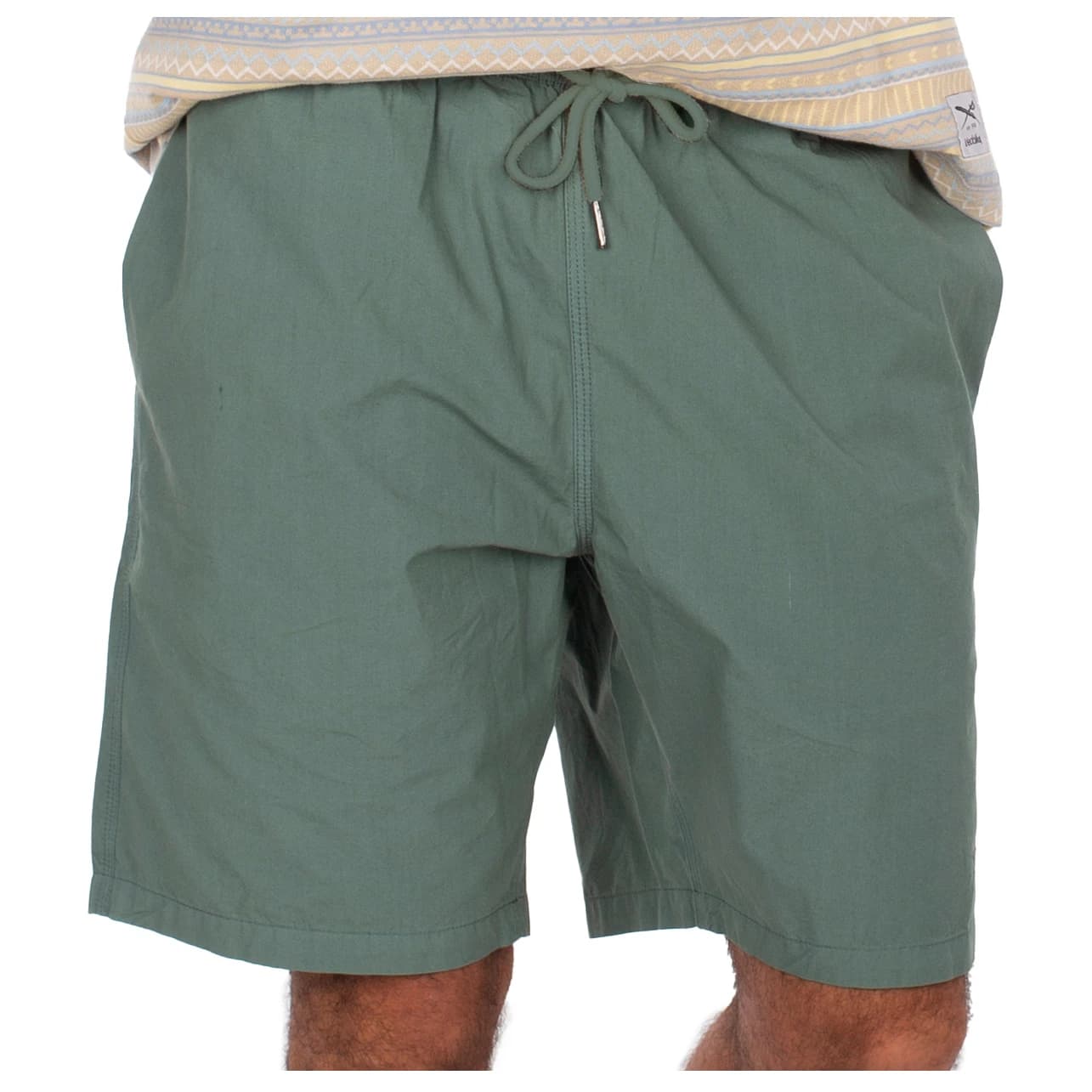 Мъжки къси панталони Iriedaily City Relax Short Shorts - Jungle Green