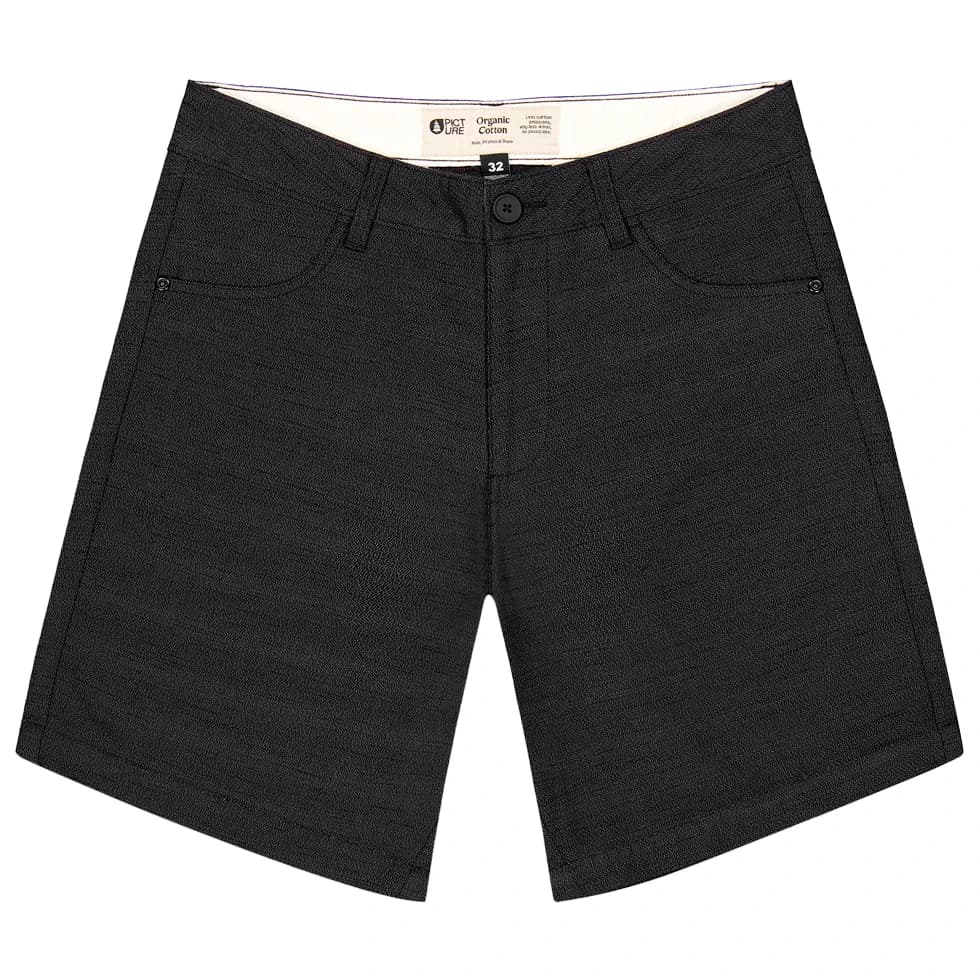 Мъжки къси панталони Picture Aldos Shorts - Black