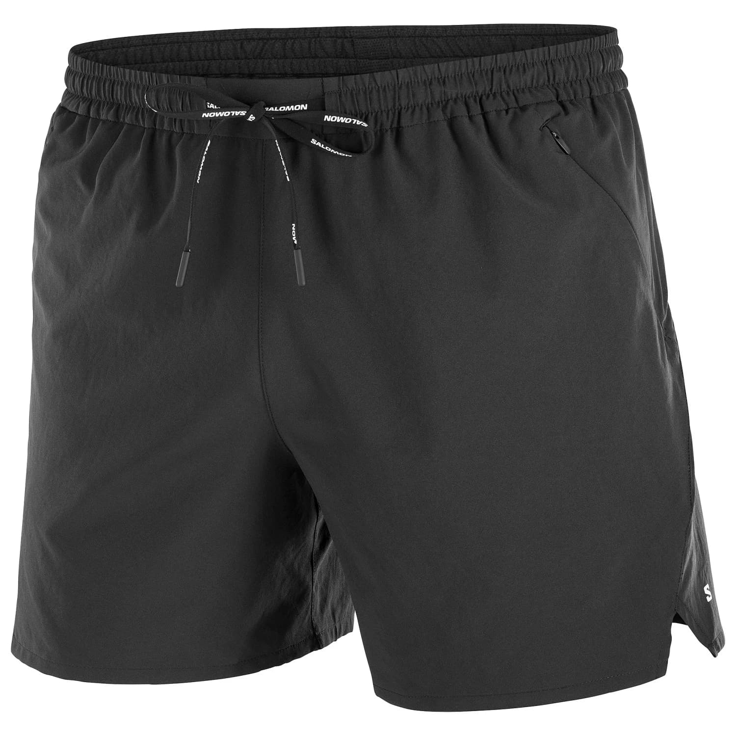 Мъжки шорти за бягане Salomon SHKout Core 5 Running shorts - Deep Black