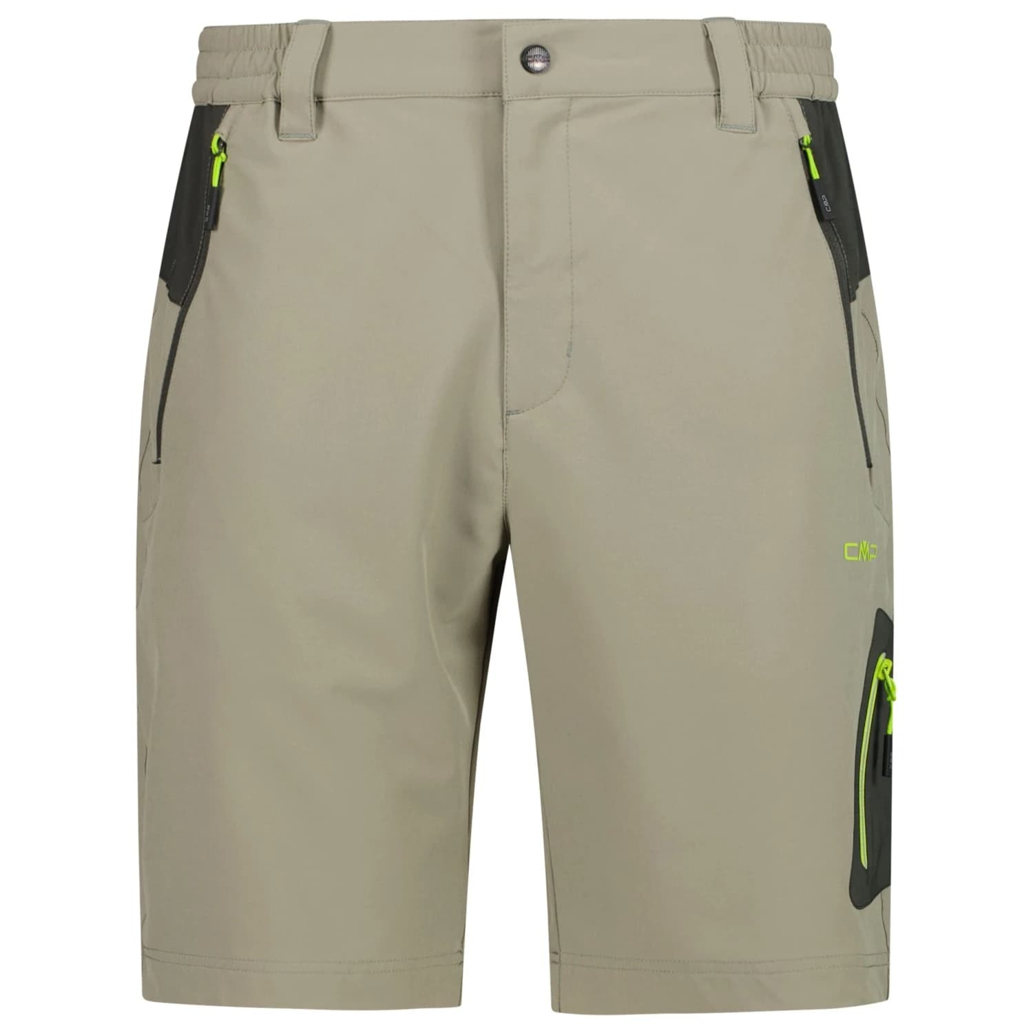 Мъжки къси панталони Cmp Bermuda Stretch Shorts - Sage / Pine