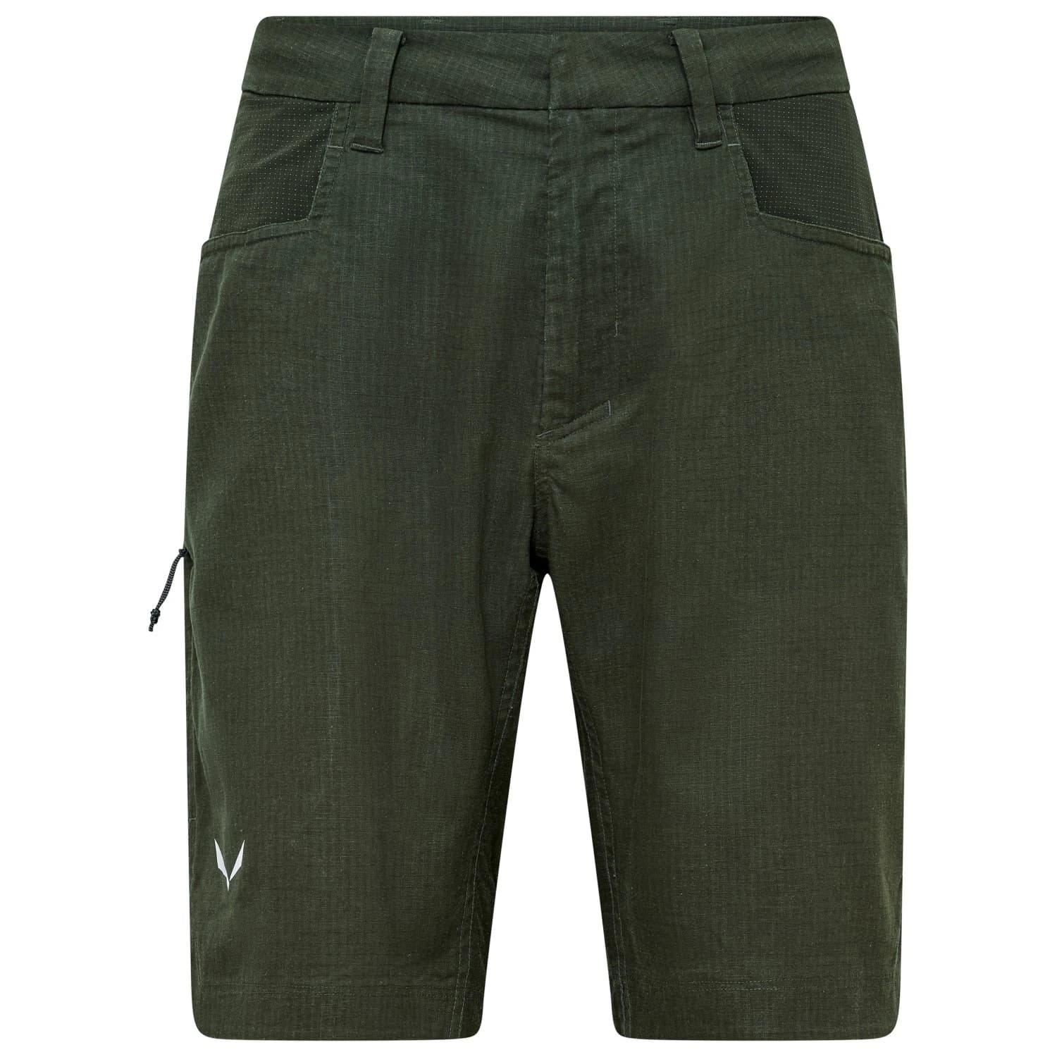 Мъжки къси панталони Salewa Agner Hemp Ripstop Shorts - Dark Olive