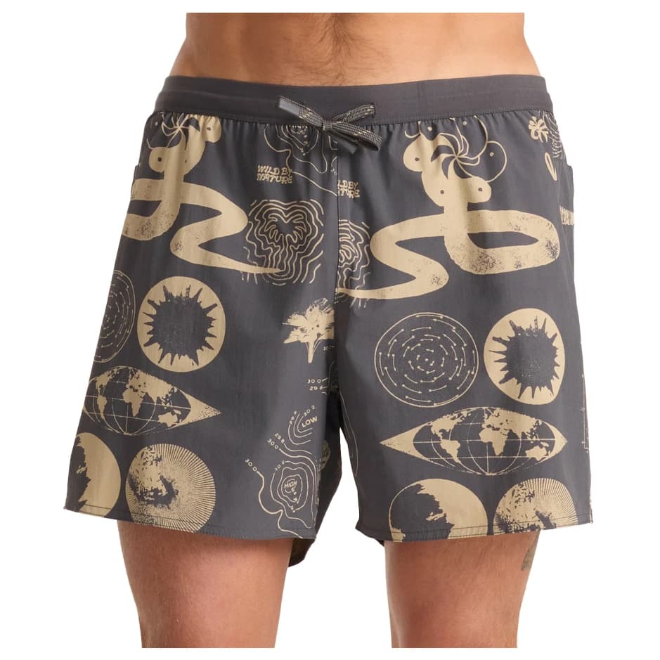 Мъжки шорти за бягане Roark Alta 5 Running shorts - Charcoal 2