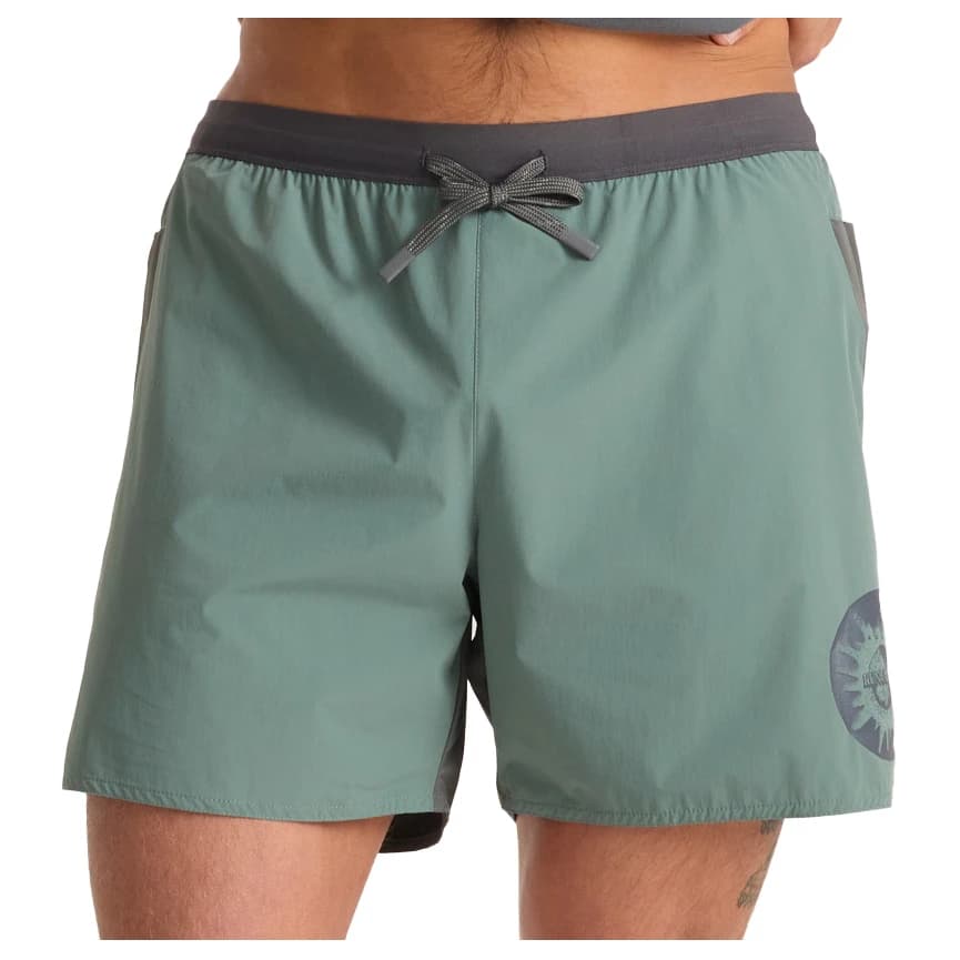 Мъжки шорти за бягане Roark Alta 5 Running shorts - Slate Green