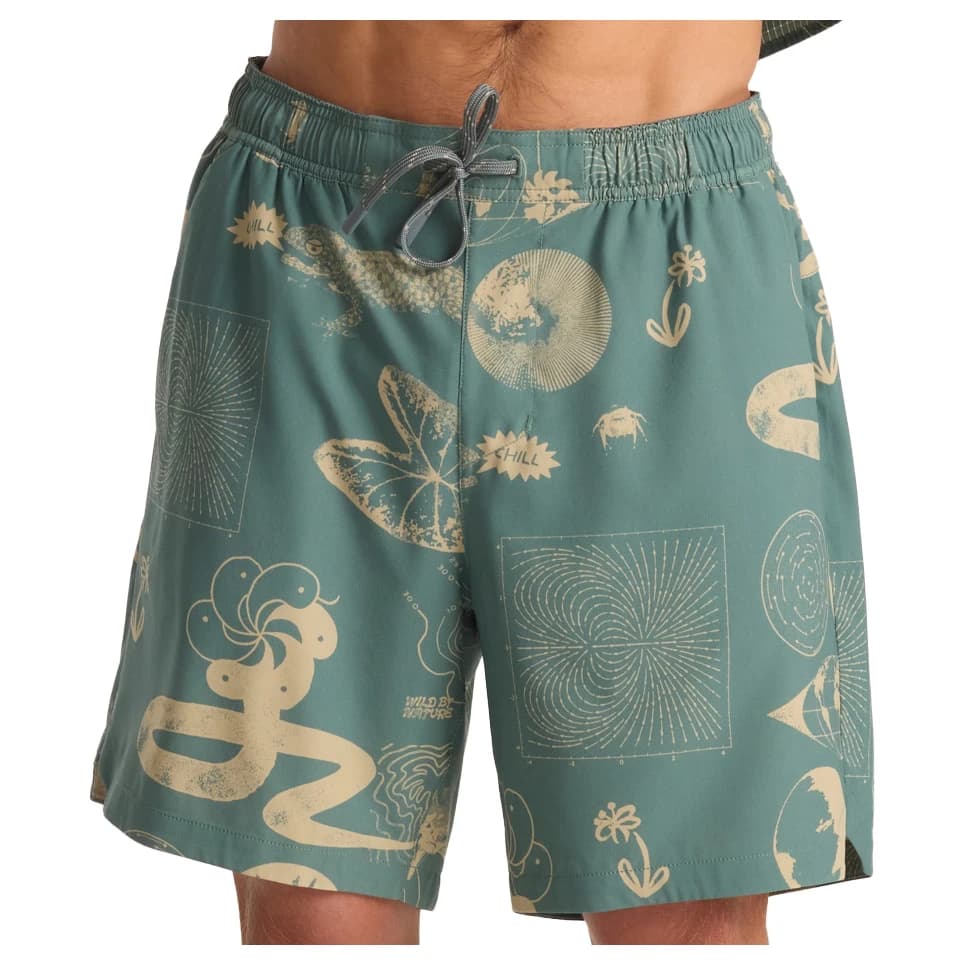 Мъжки шорти за бягане Roark Serrano 7 Running shorts - Slate Green