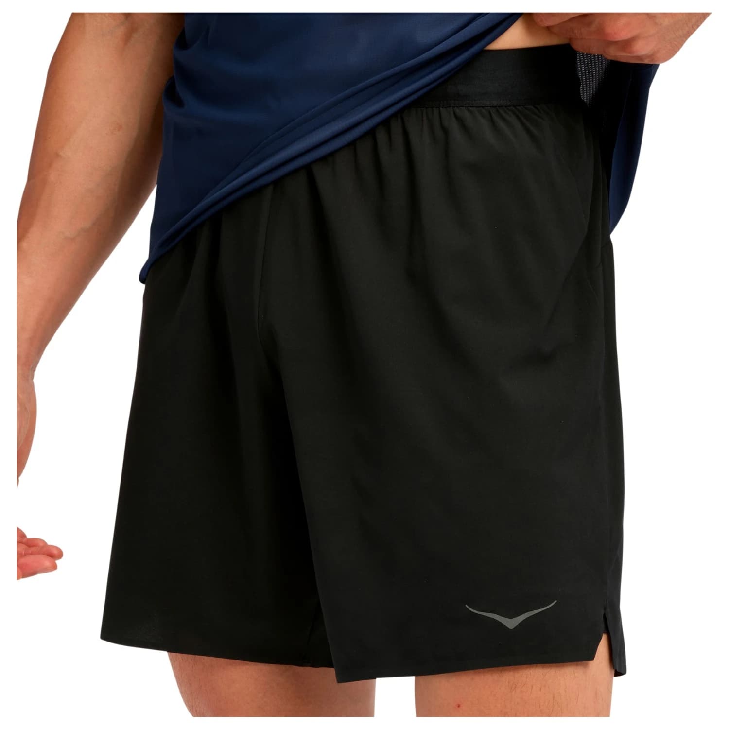 Мъжки шорти за бягане Hoka Glide 7'' Short 2In1 Running shorts - Black