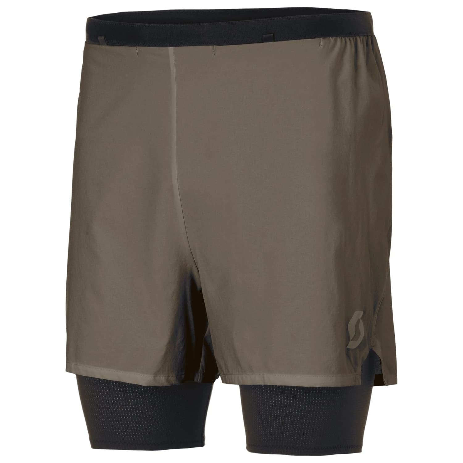 Мъжки шорти за бягане Scott Hybrid Shorts Endurance Tech Running shorts - Wood Grey / Black