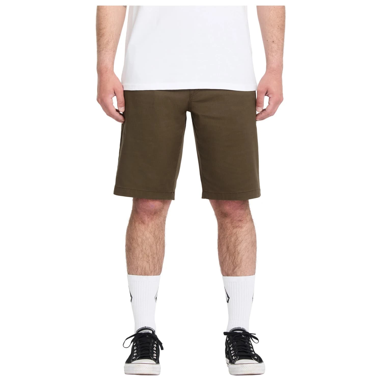 Мъжки къси панталони Volcom Frickin Modern Stretch Short 21 Shorts - Sage Leaf