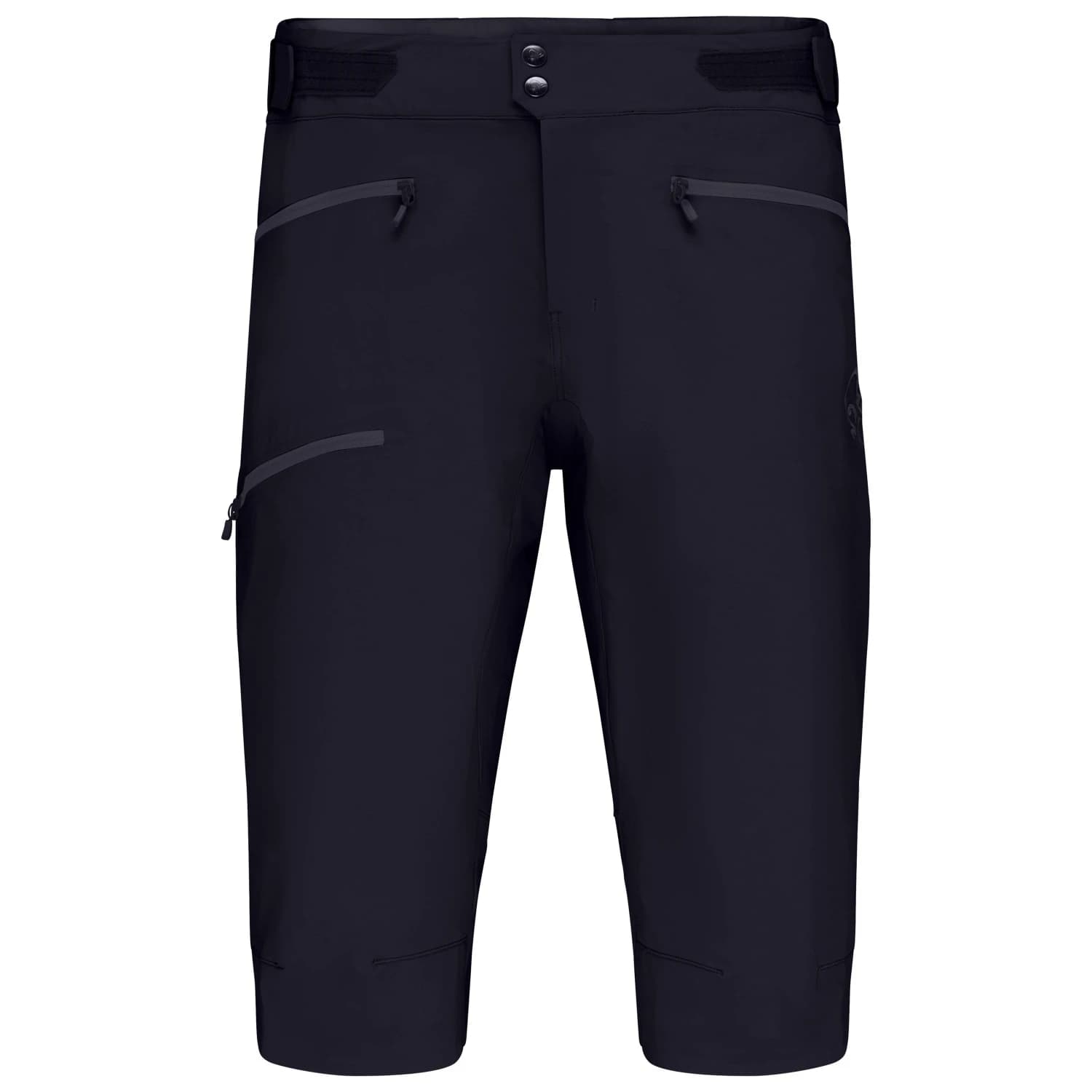Мъжки къси панталони Norrøna Fjørå Flex1 Shorts - Caviar Black