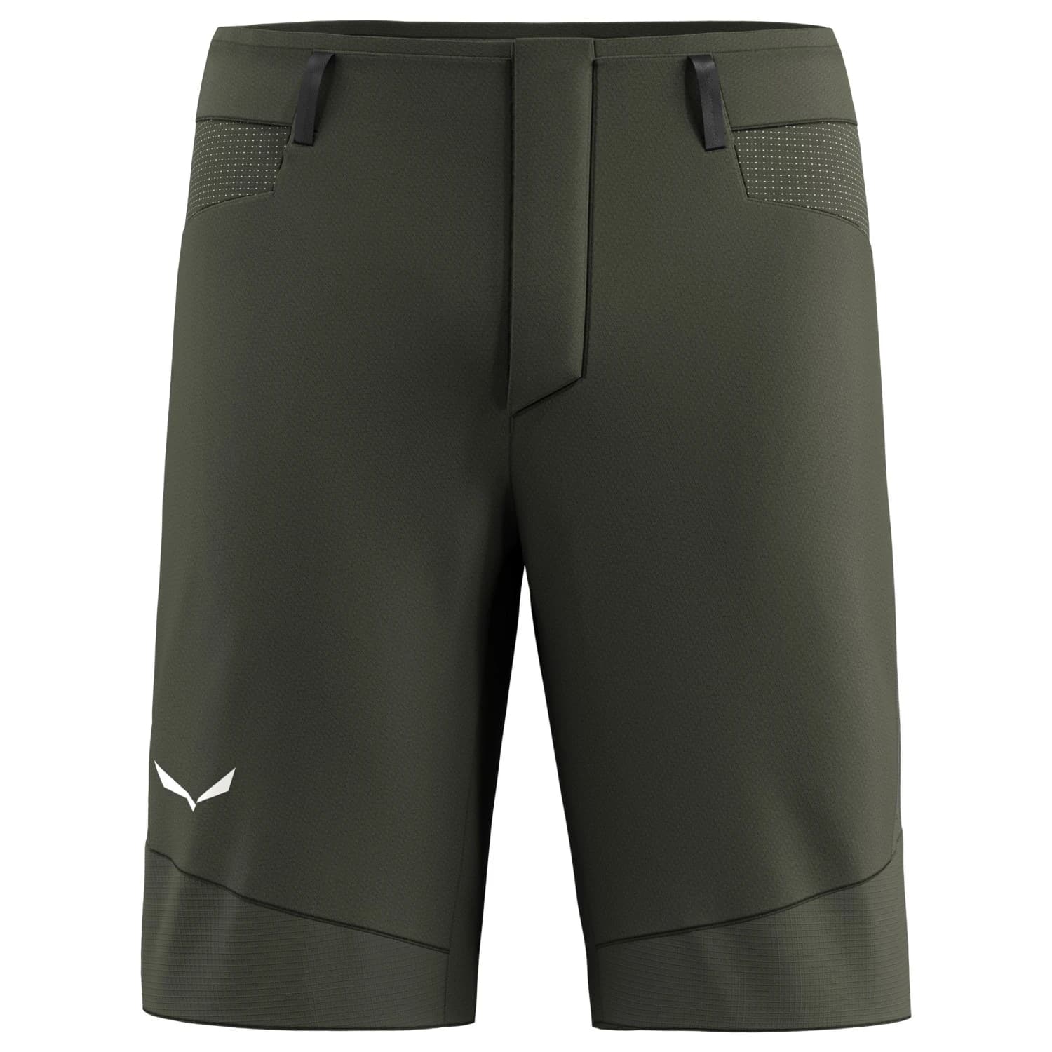 Мъжки къси панталони Salewa Agner Durastretch Shorts - Dark Olive