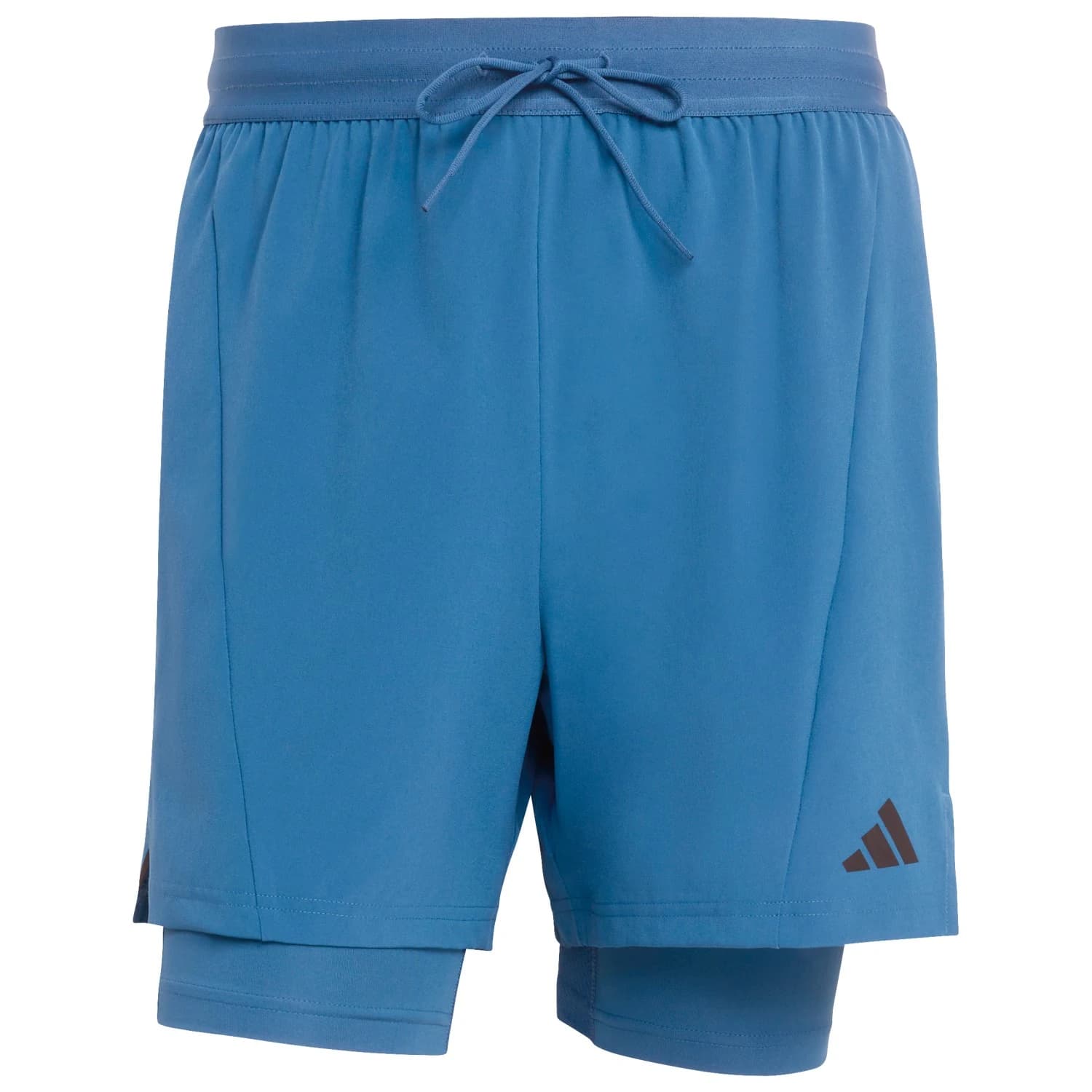 Мъжки къси панталони Adidas D4T 2in1 Shorts - Dusky Petrol
