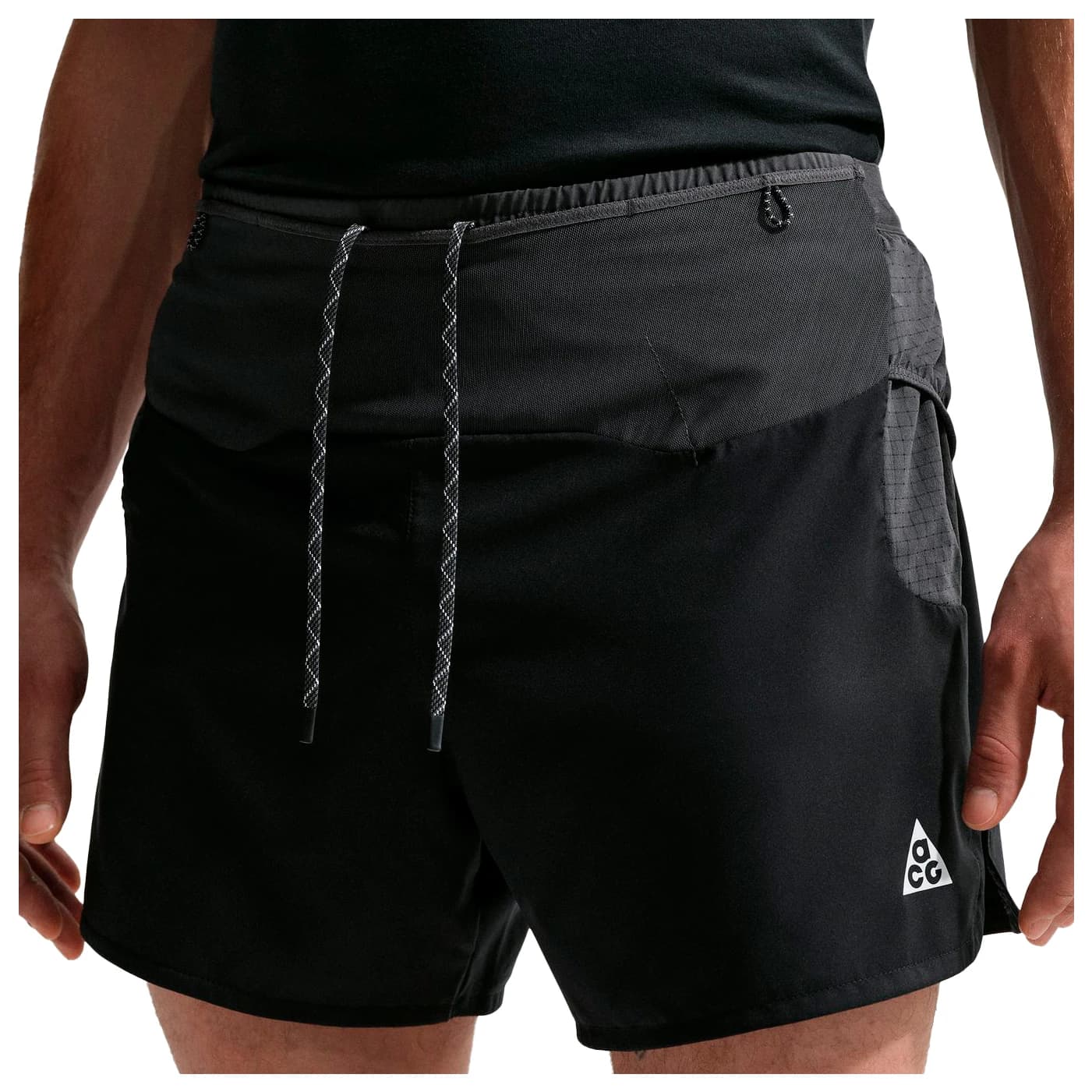 Мъжки шорти за бягане Nike ACG Second Sunrise Dri-Fit ADV 5 Brief Running shorts - Black / Anthracite / Summit White