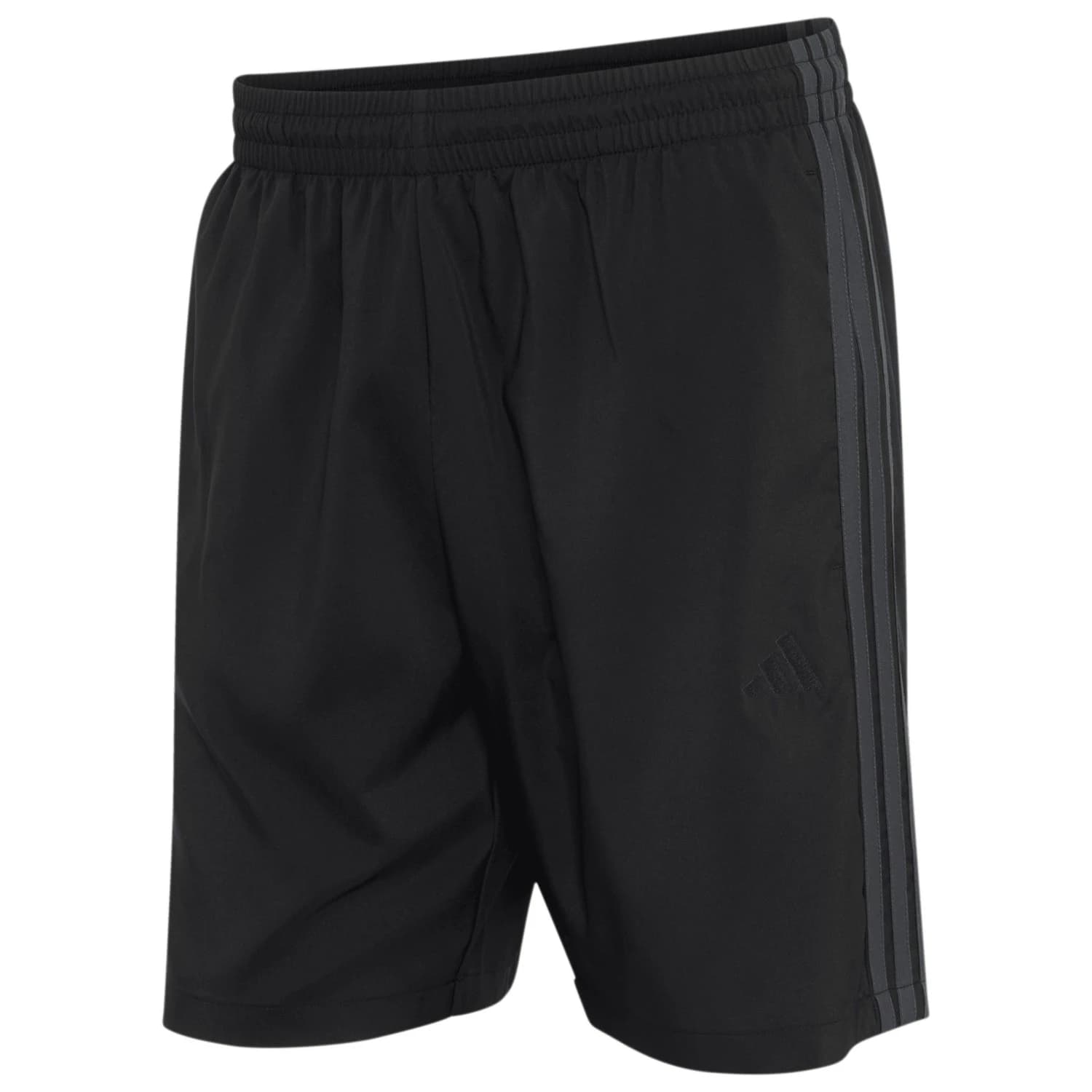 Мъжки къси панталони adidas Essentials 3-Stripes Chelsea Lite Woven Shorts - Black / Carbon